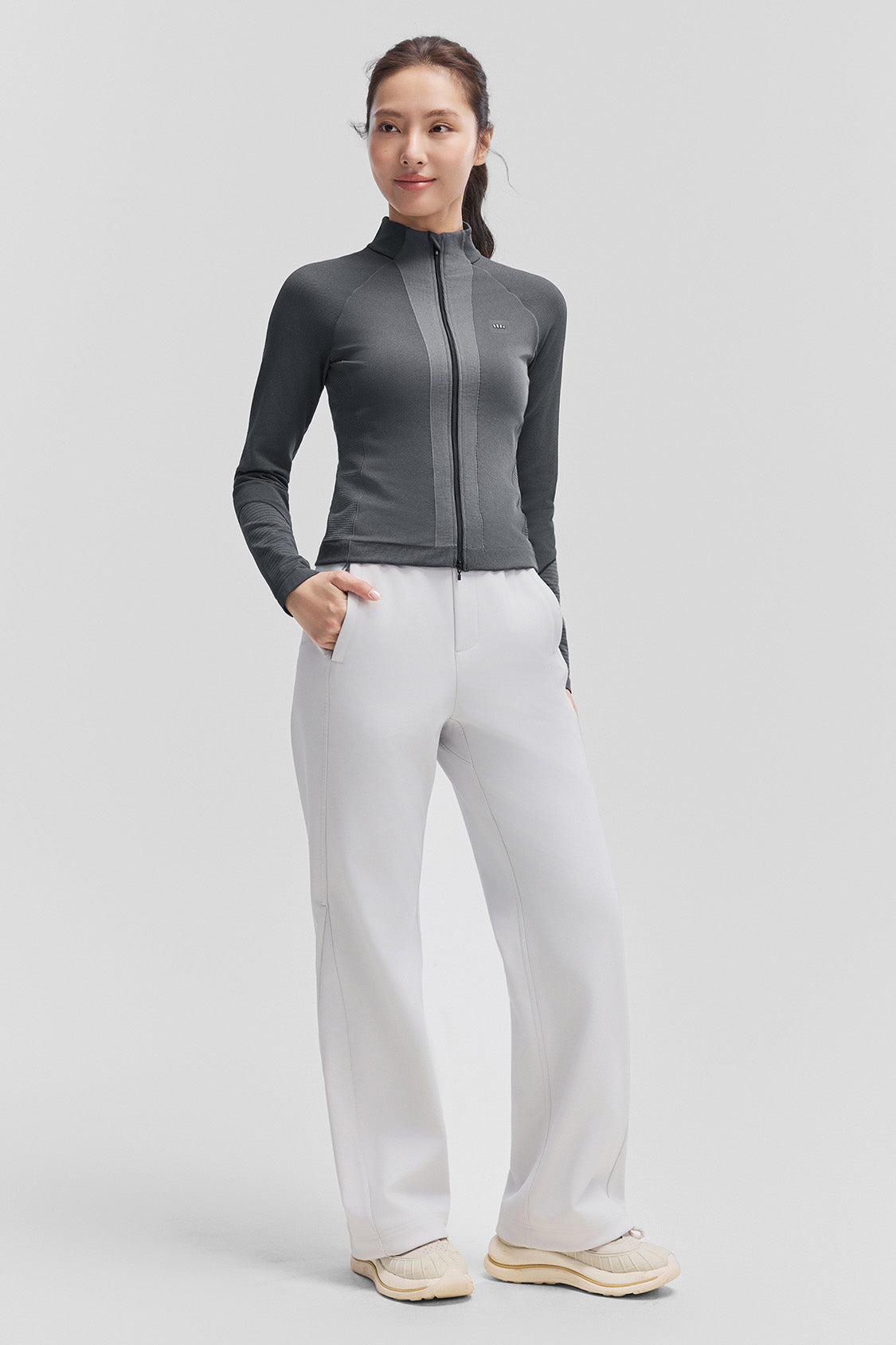 Women's Double-Layer Slim-Fit Jacket HE005