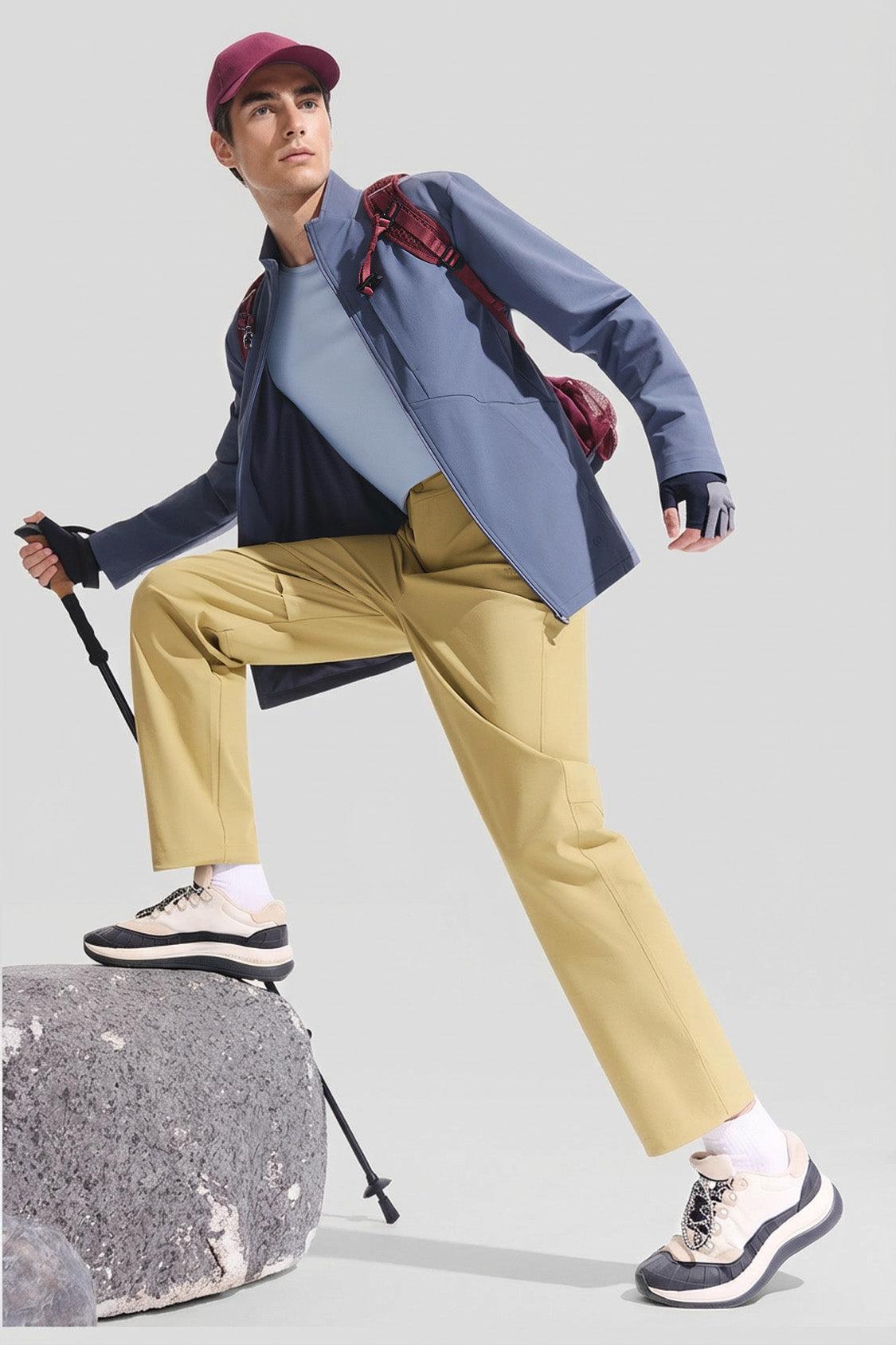 Pantaloni outdoor elasticizzati da uomo EL594