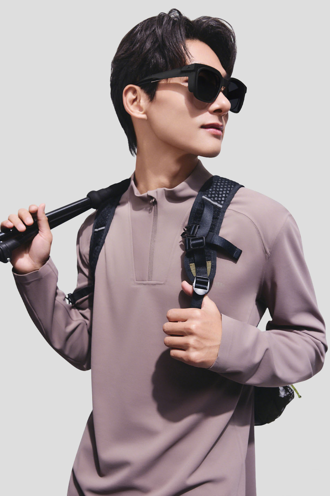 Square Frame Prescription Fit-Over Sunglasses UV 400 FD001