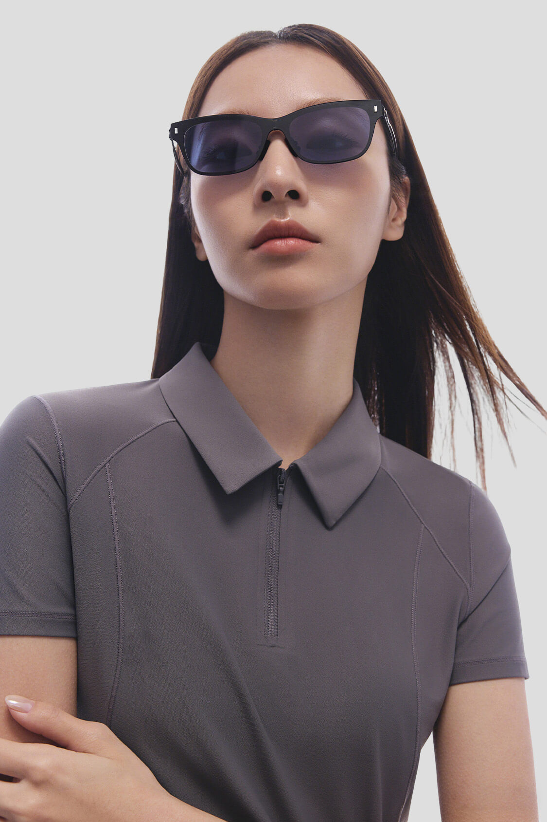 Small Square Frame Sunglasses UV 400 FD010/FD439