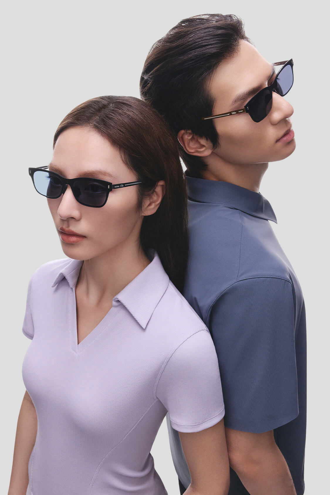 Small Square Frame Sunglasses UV 400 FD010/FD439