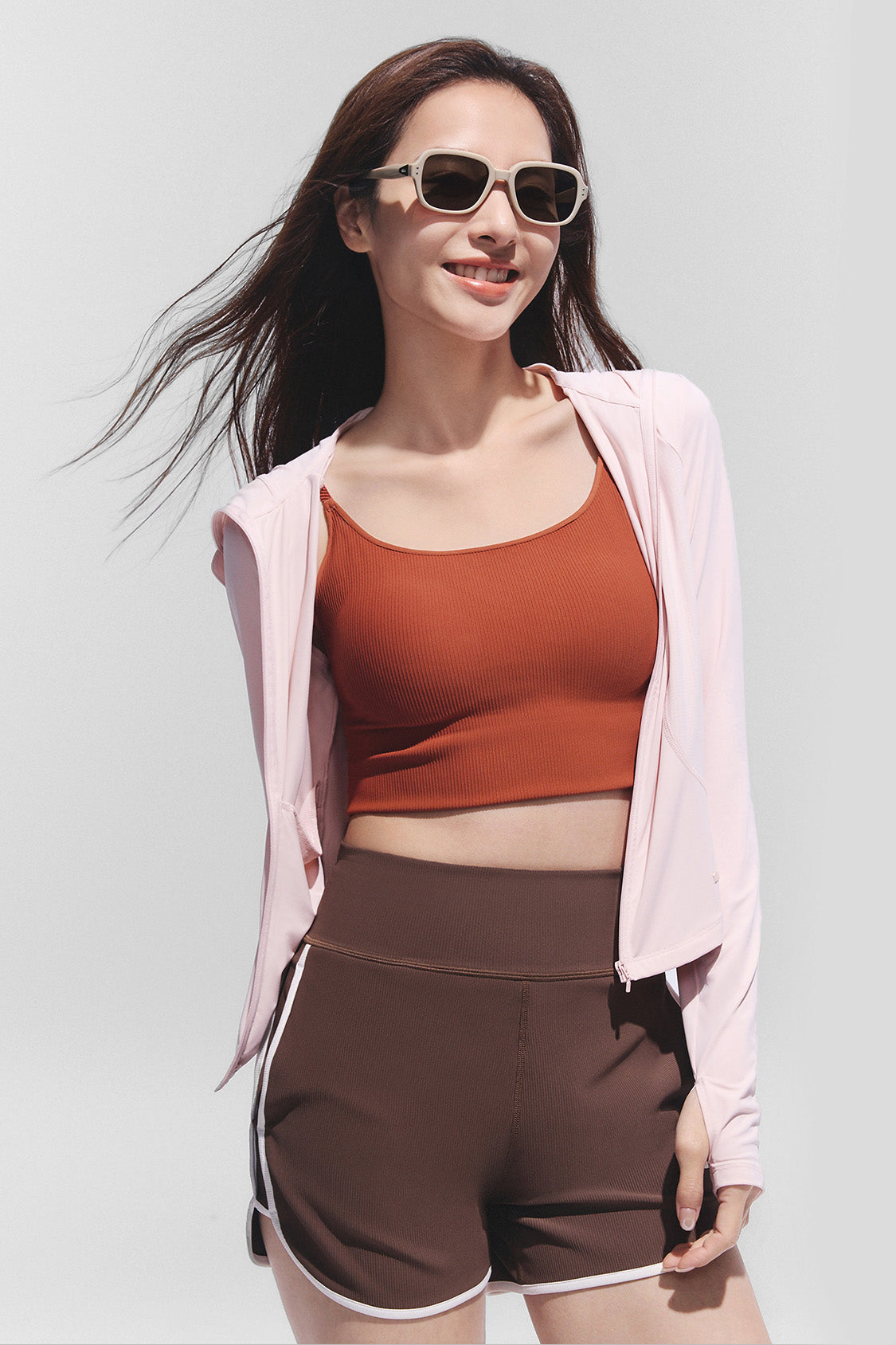Small Square Frame Sunglasses UV 400 FD022/FD423