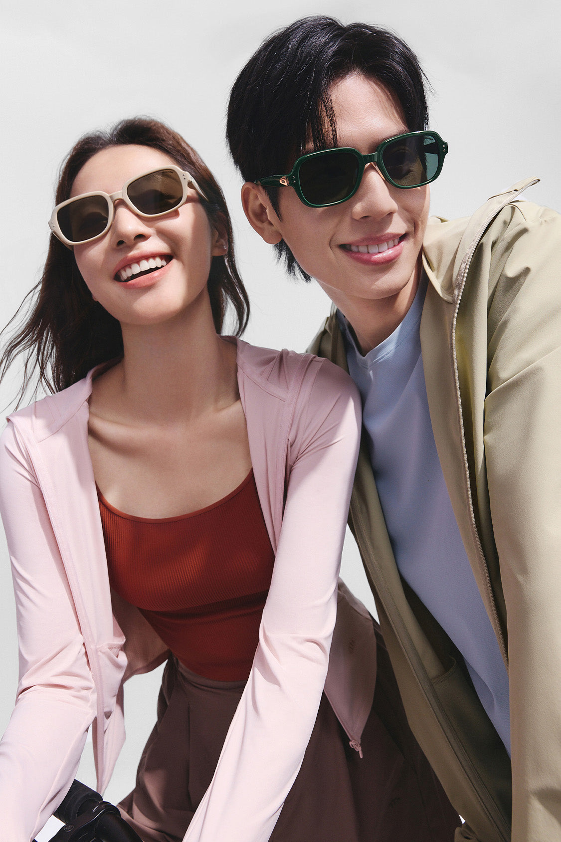 Small Square Frame Sunglasses UV 400 FD022/FD423