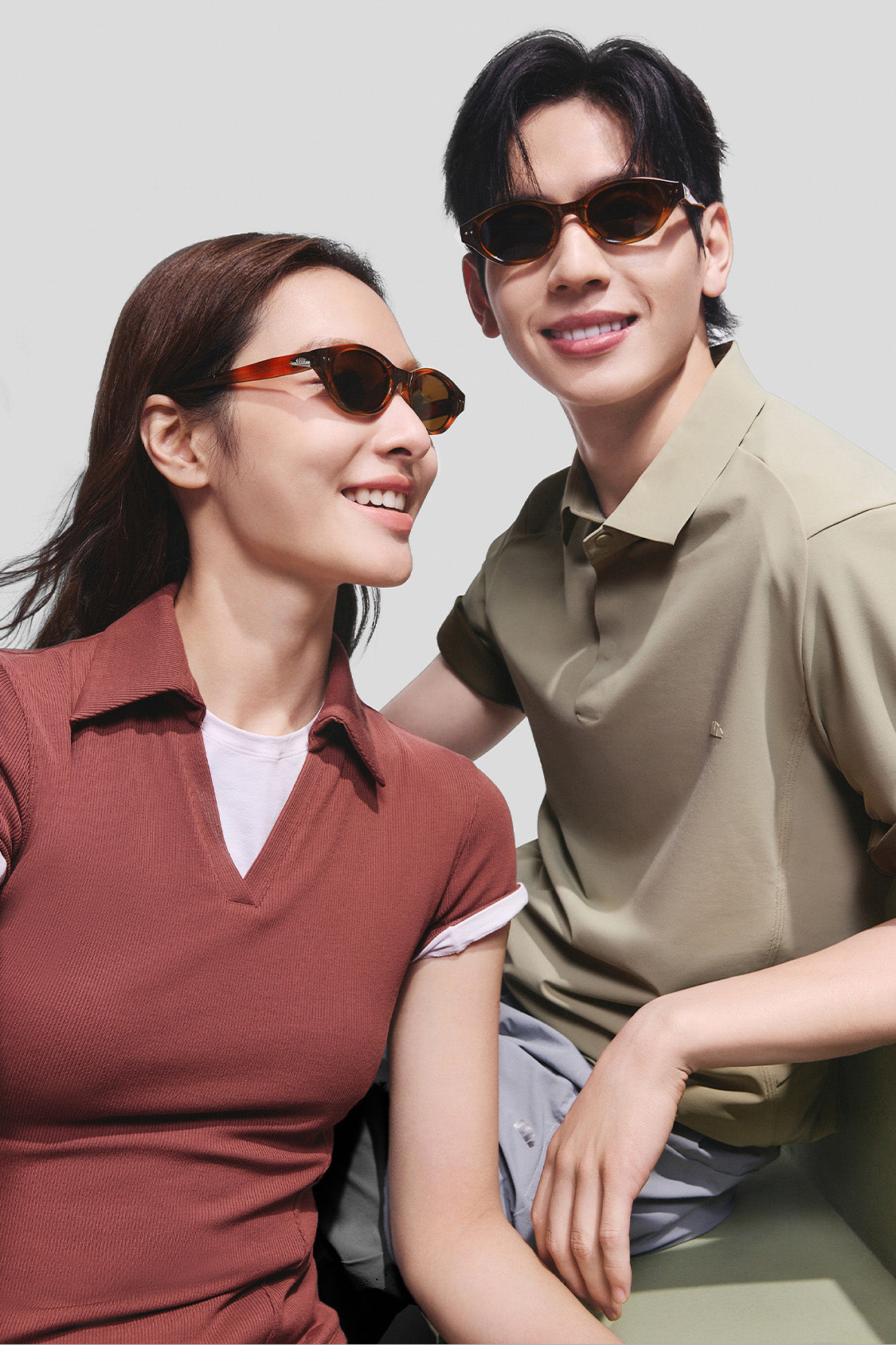 Round Frame Sunglasses UV 400 FD023/FD426