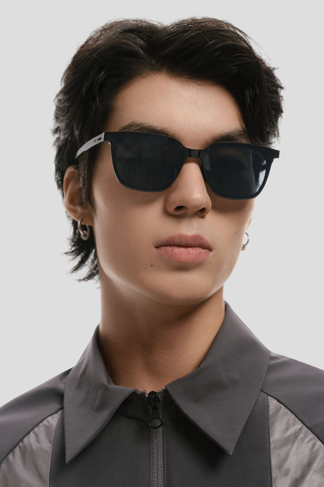 Men's Square Folding Sunglasses UV 400 FD434