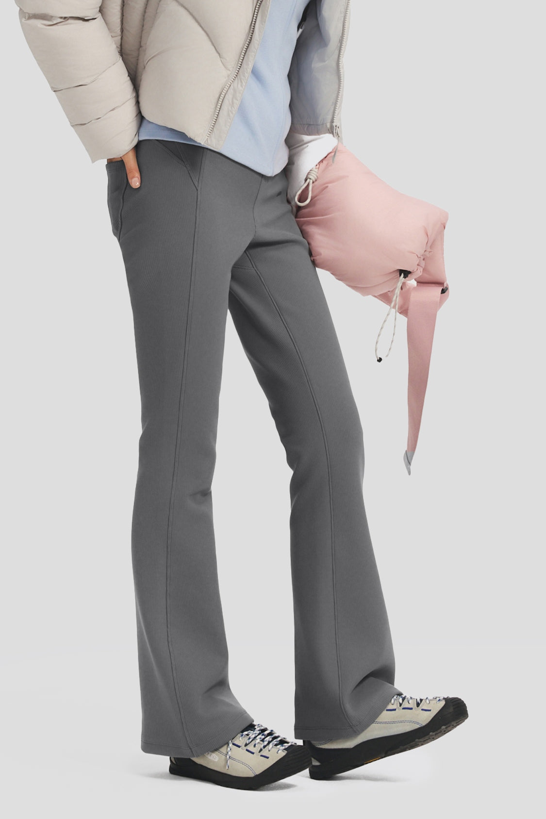 Women's High-Stretch Slight Flare Pants EL012/EL015