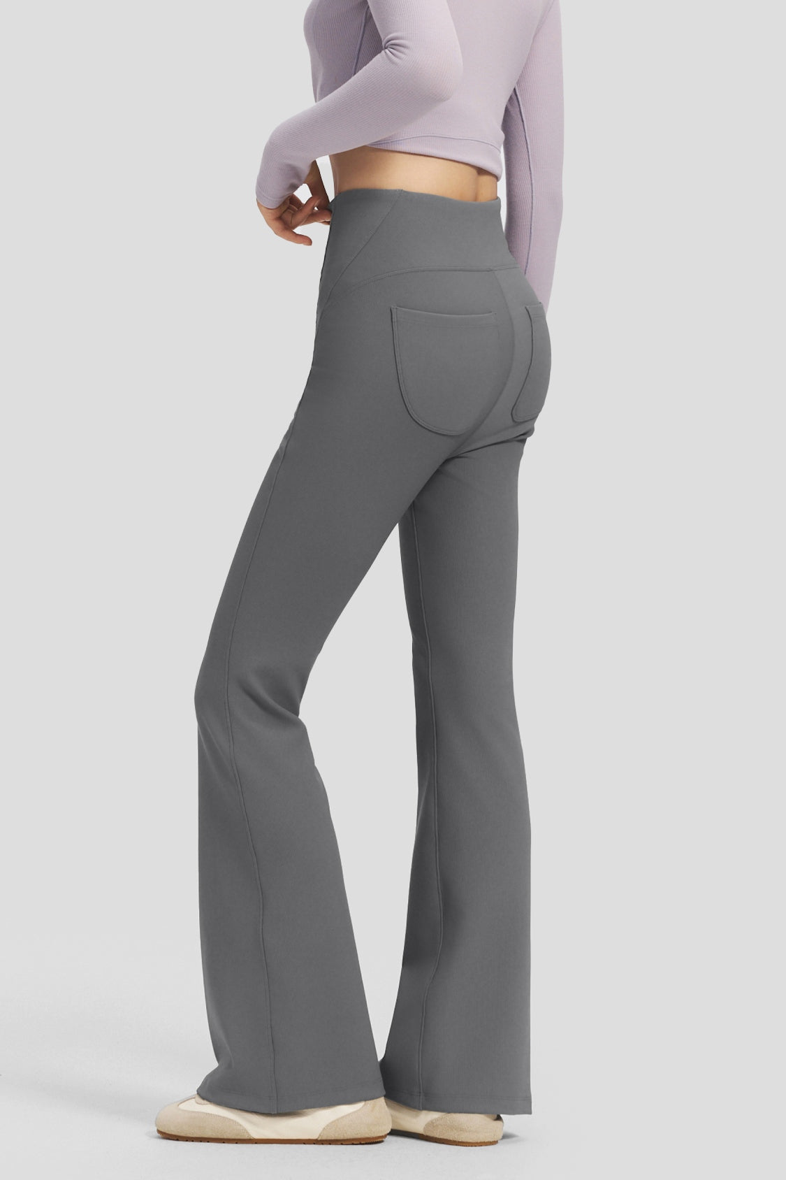 Women's High-Stretch Slight Flare Pants EL012/EL015
