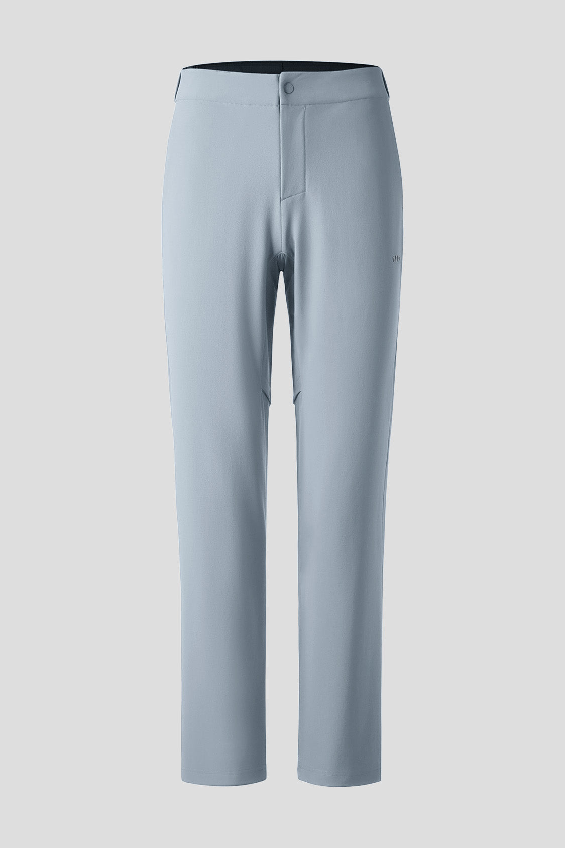 beneunder summitshell mens softshell straight leg pants #color_light gray