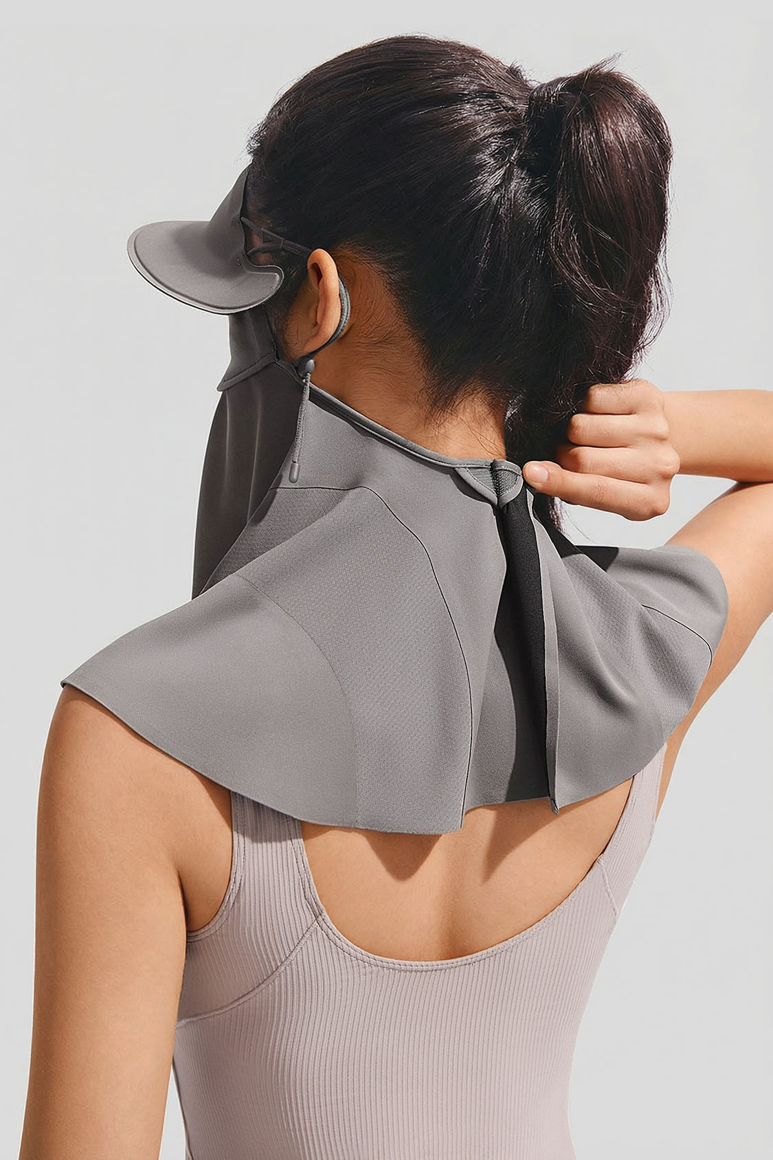 Women's Brimmed Neck Sun Protection Face Cover UPF 2000+ MP356