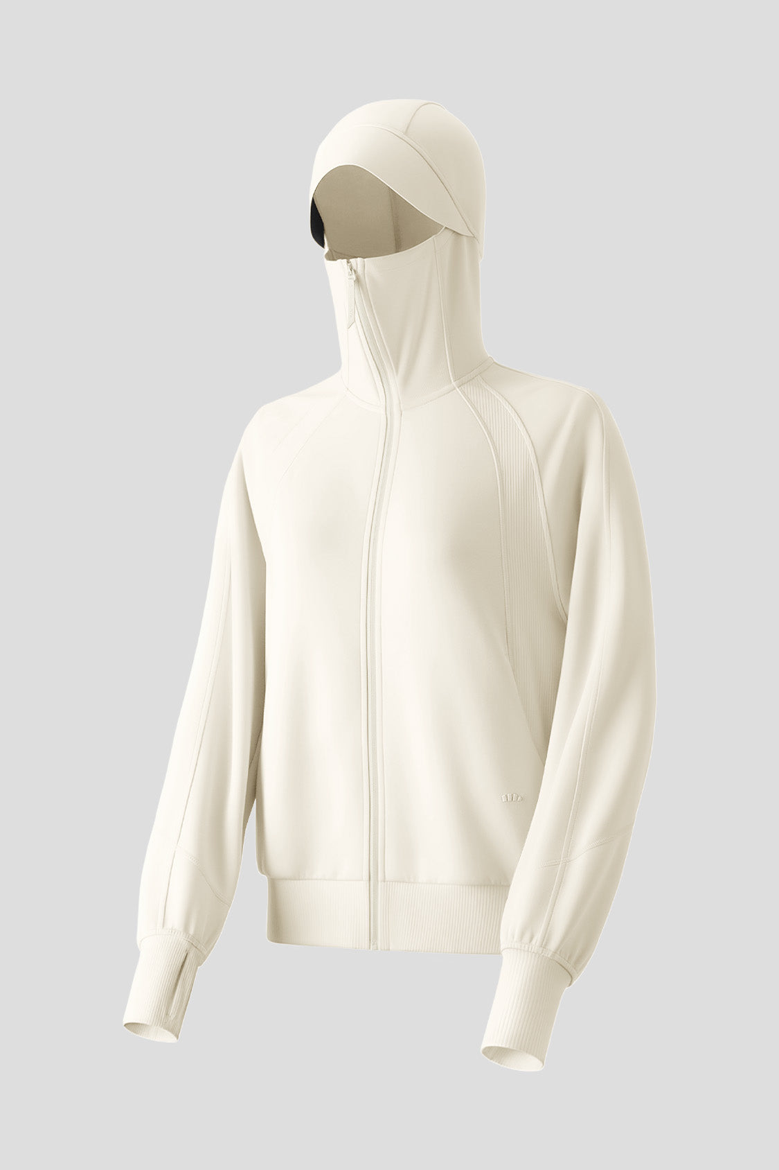 beneunder airshell womens windproof sun protection jacket upf50#color_oat