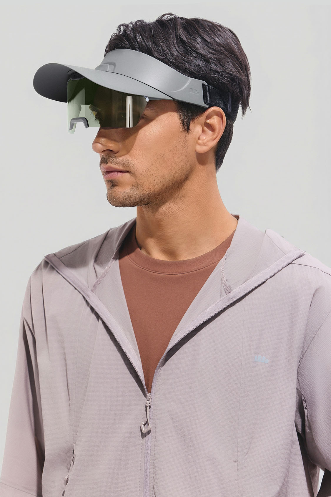 Unisex Sun Protection Hat with Integrated Sunglasses UV 400 TS001