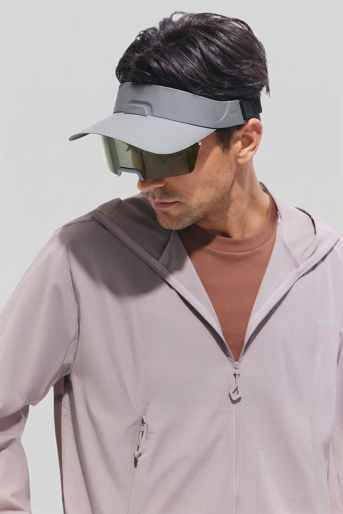 Unisex Sun Protection Hat with Integrated Sunglasses UV 400 TS001