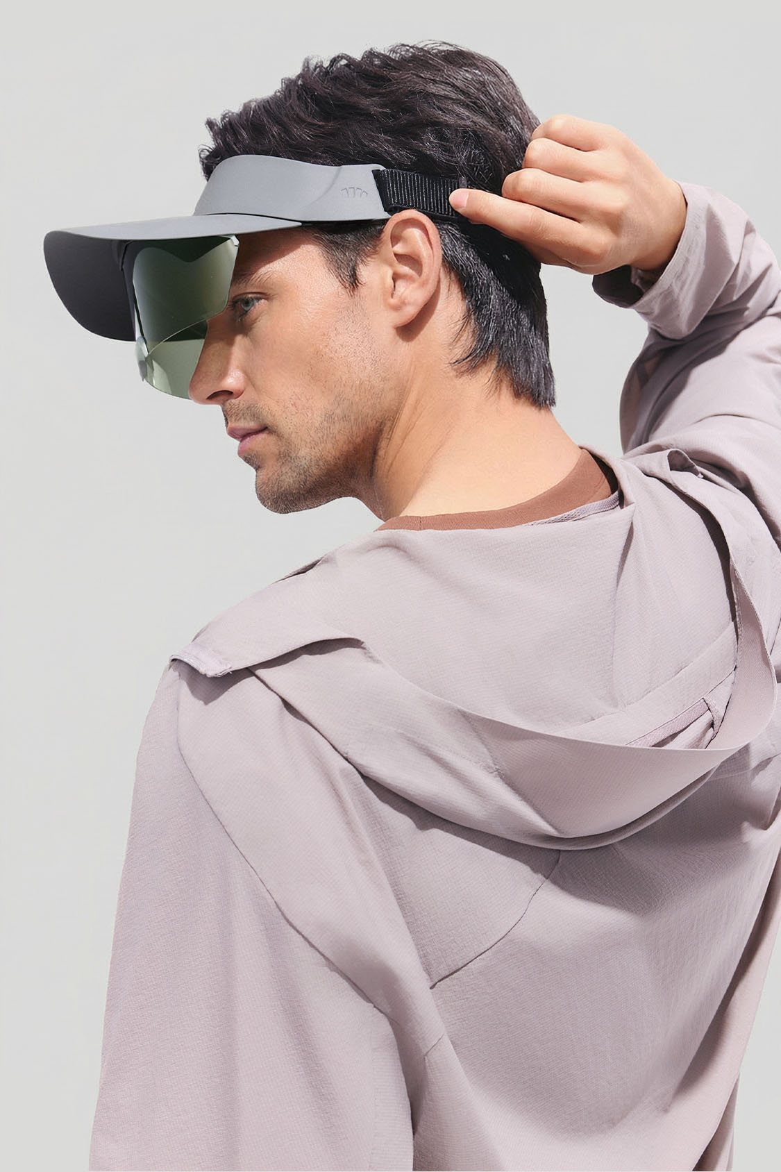 Unisex Sun Protection Hat with Integrated Sunglasses UV 400 TS001