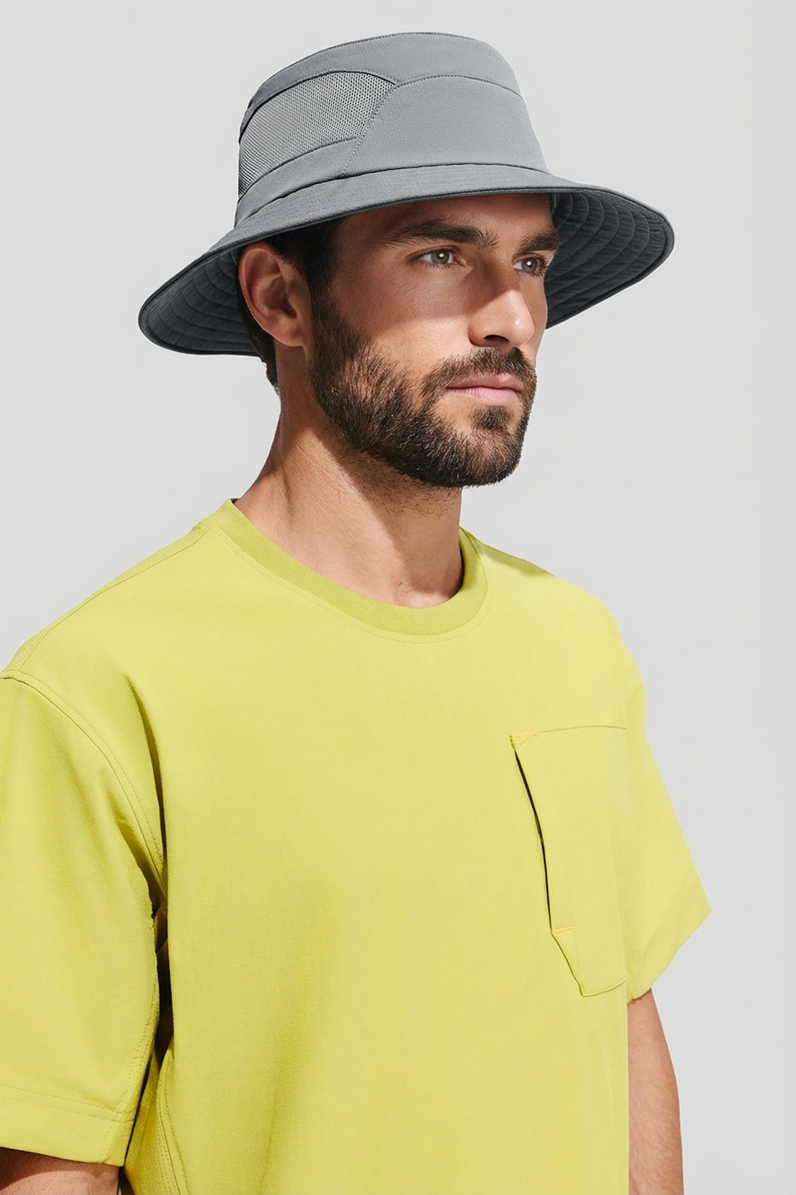 Men's Breathable Sun Protection Bucket Hat UPF 50+ TS730/UL504