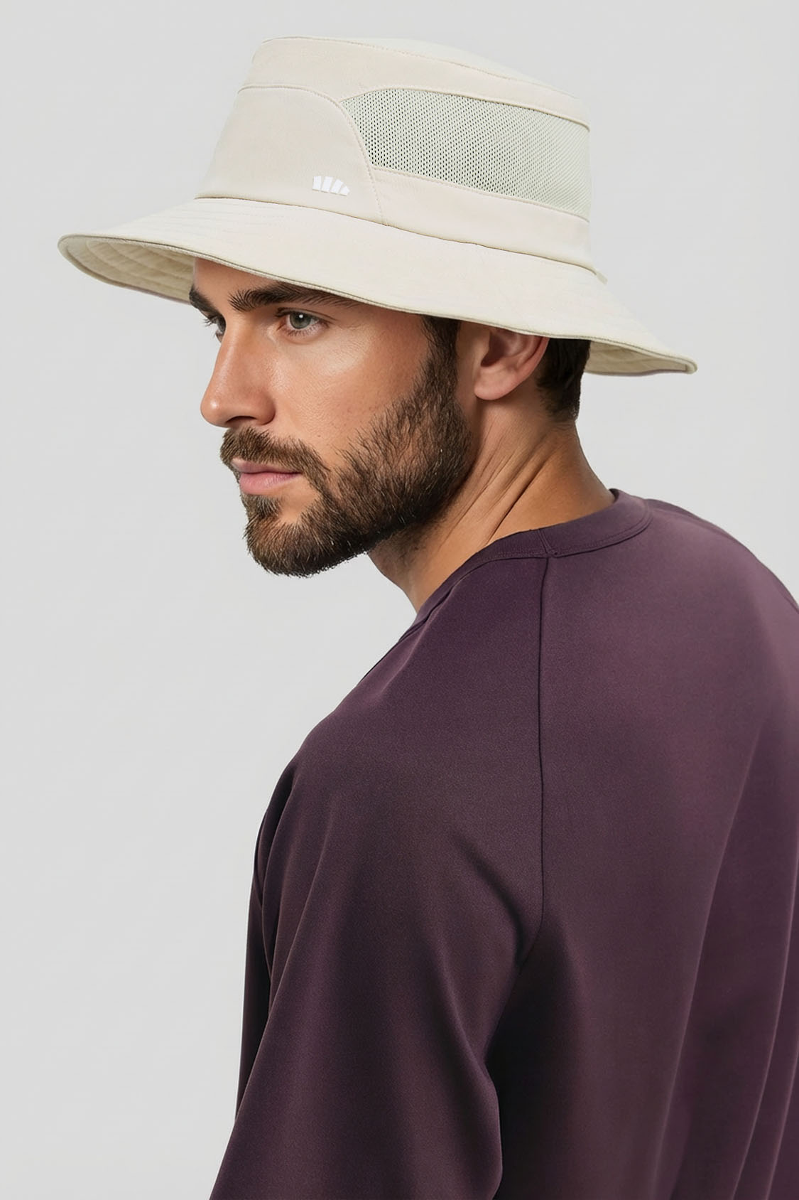 Men's Breathable Sun Protection Bucket Hat UPF 50+ TS730/UL504