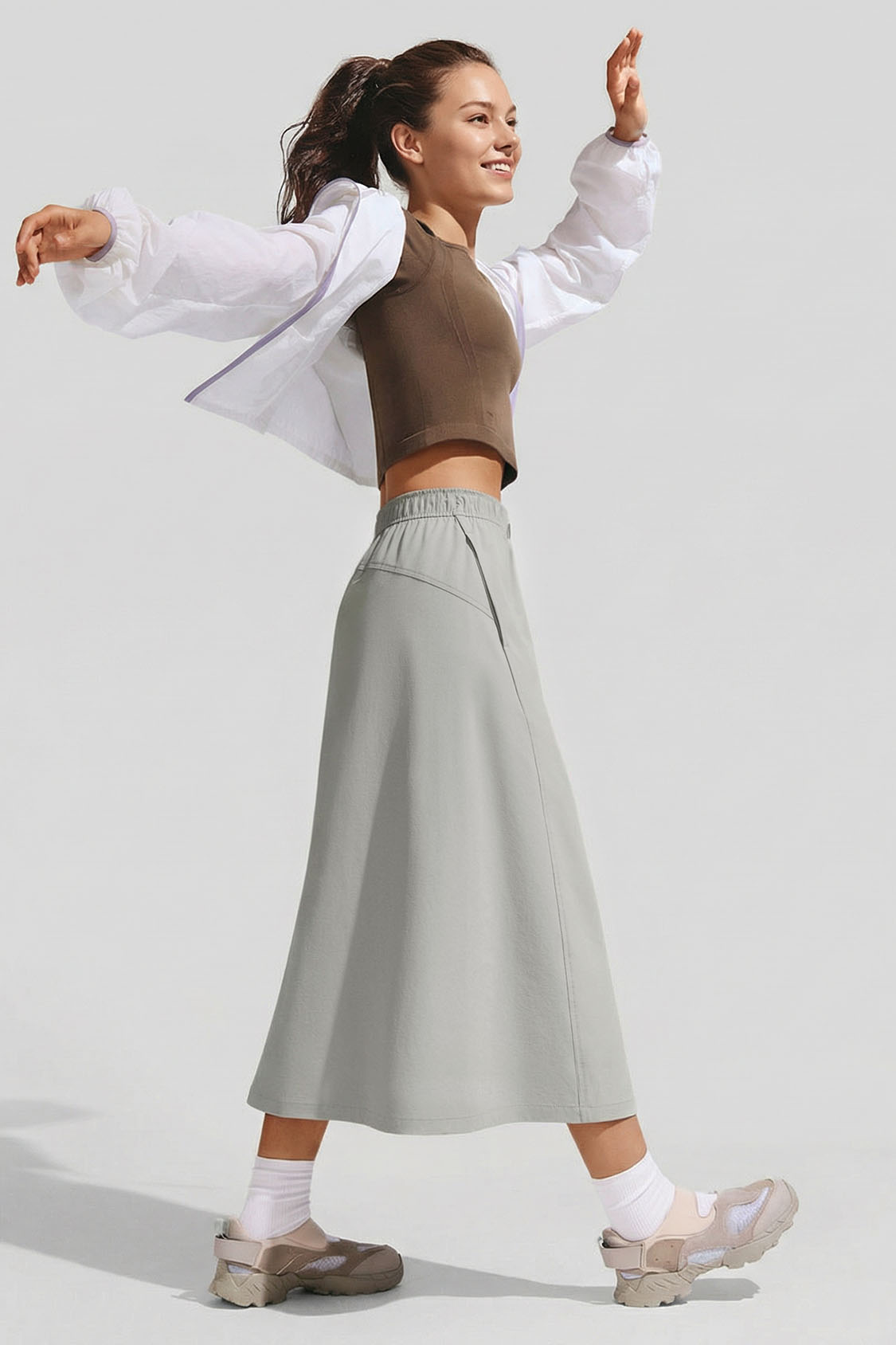 Women's Water-Resistant Utility Parachute Skirt WR237/WR969