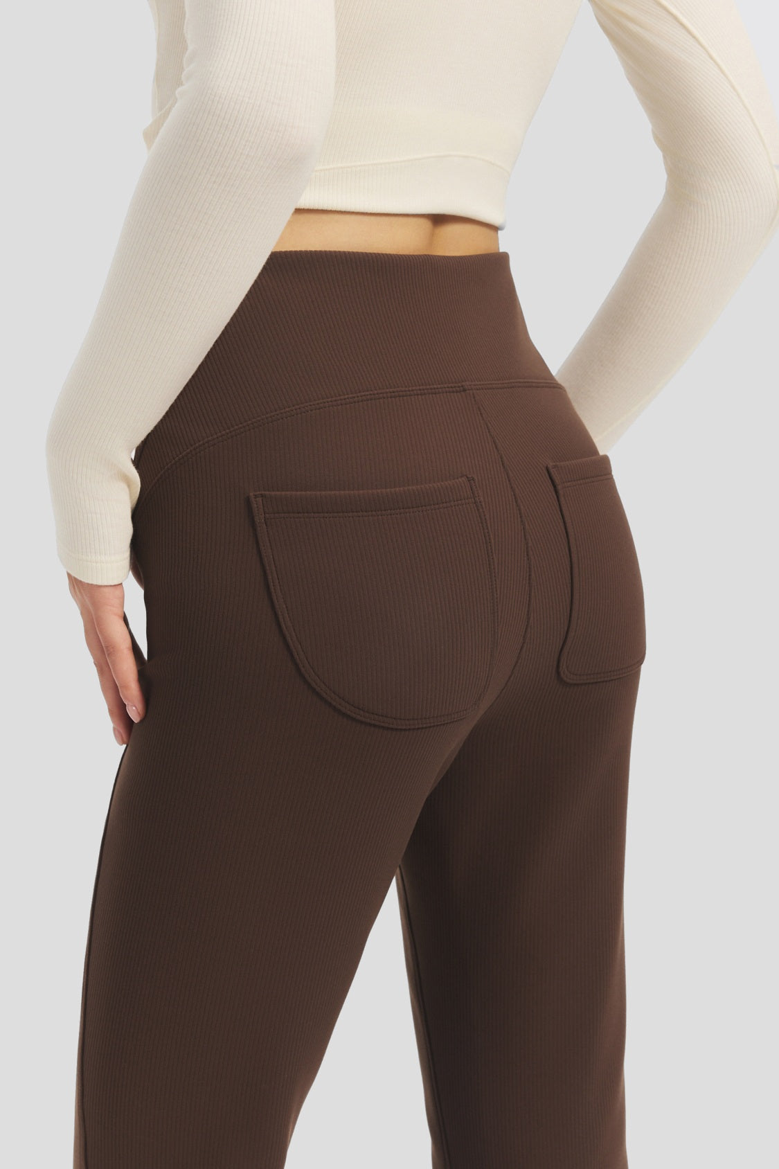 Women's High-Stretch Slight Flare Pants EL012/EL015
