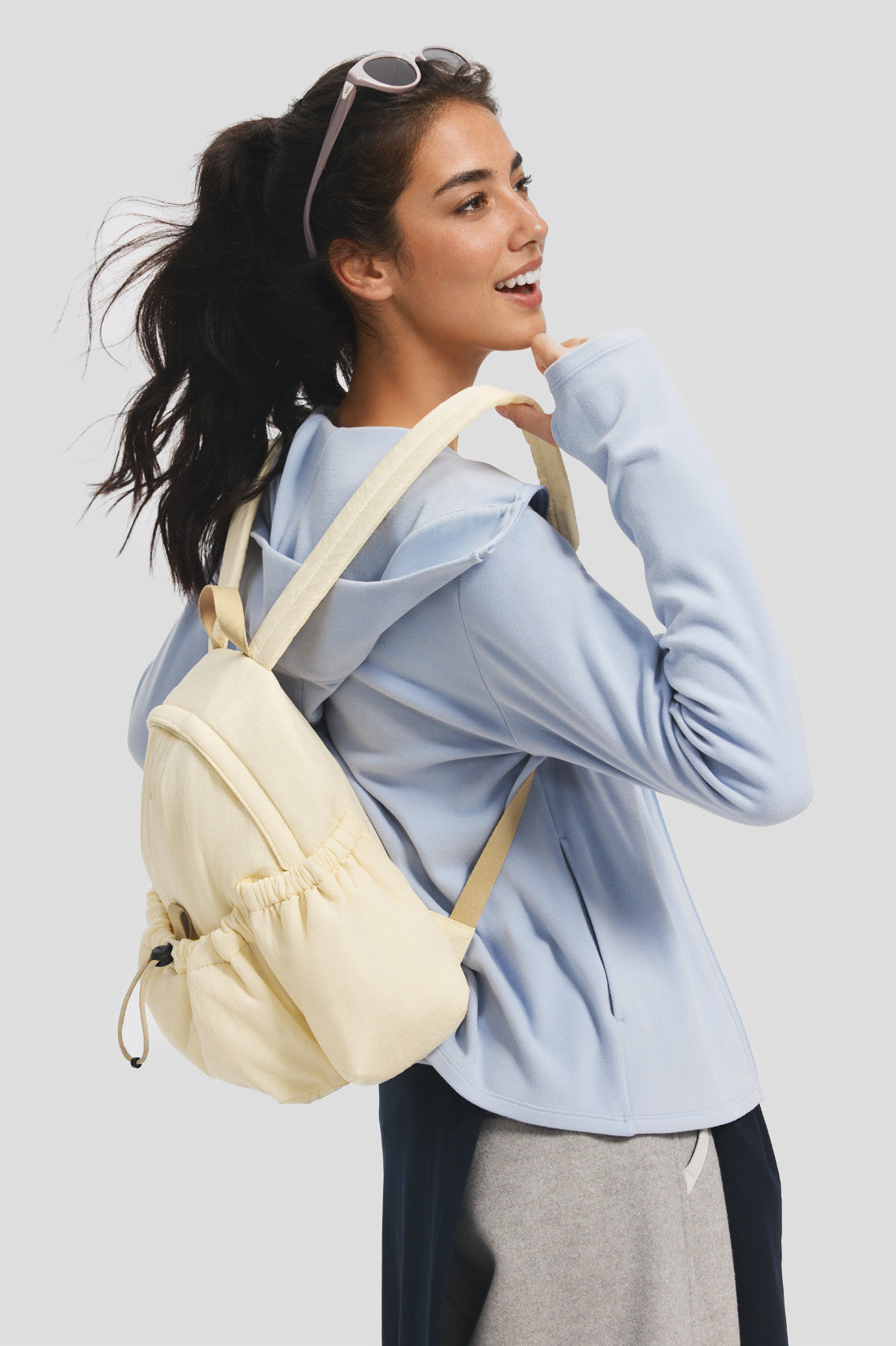 Mochila ligera y expandible LC007