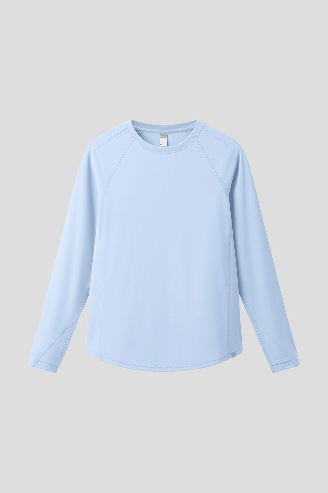 DryFlow – Camiseta de manga larga de secado rápido y ajuste relajado para mujer