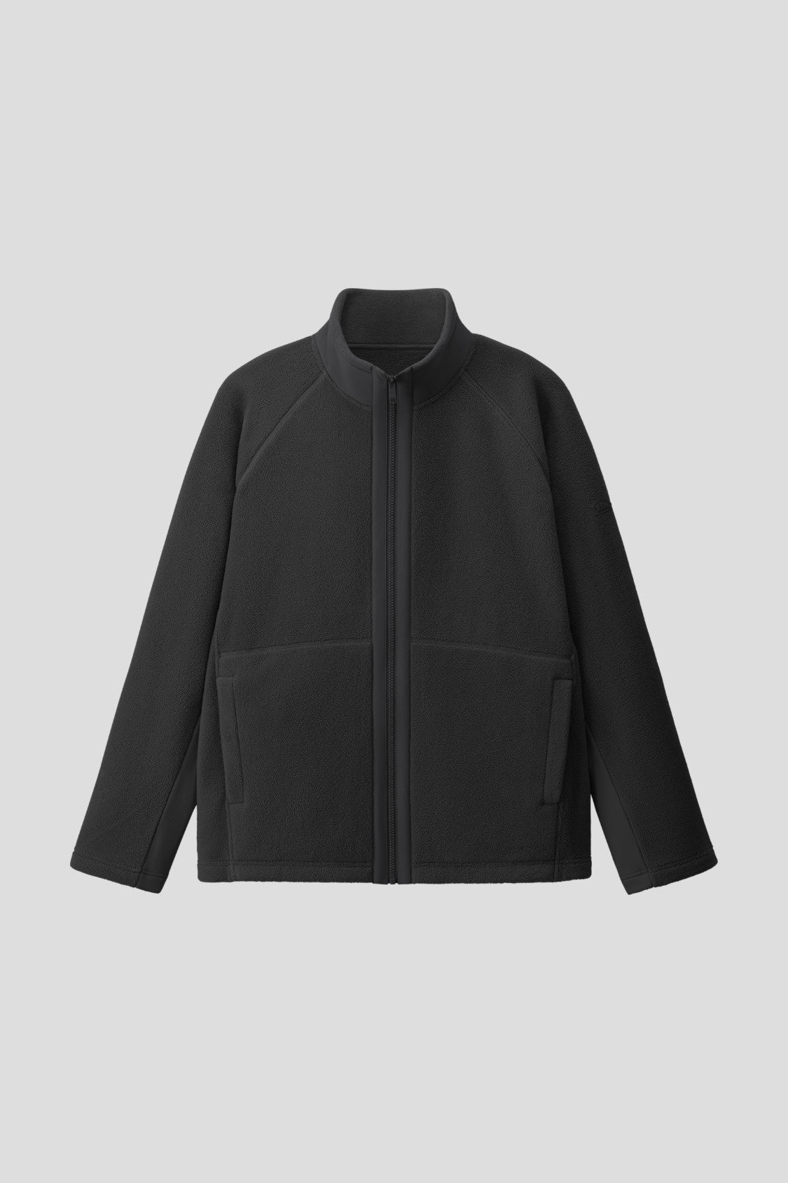 Men's Lightweight Stand-Collar Micro Fleece Jacket (Mid Warmth) PM038