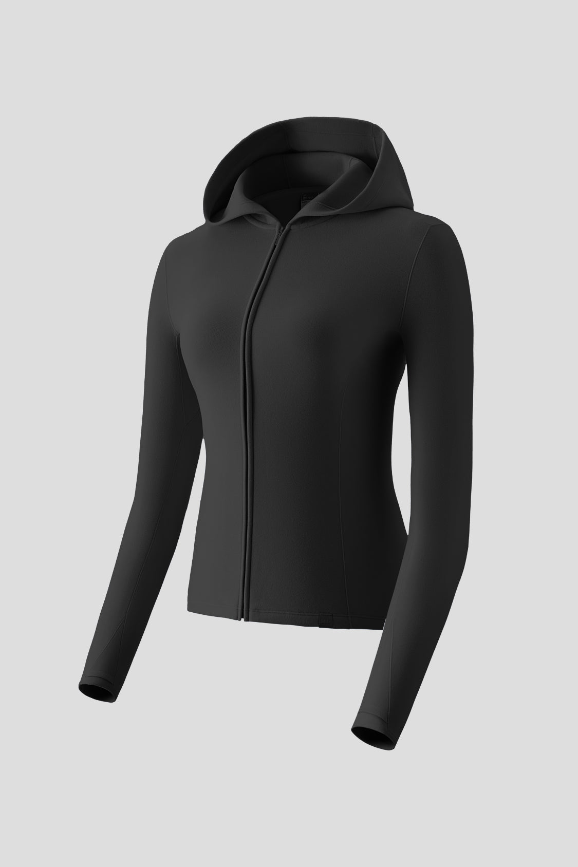 Fleecehoodie als basislaag voor dames, zeer elastisch, met tweezijdige rits (gemiddelde warmte) PM023