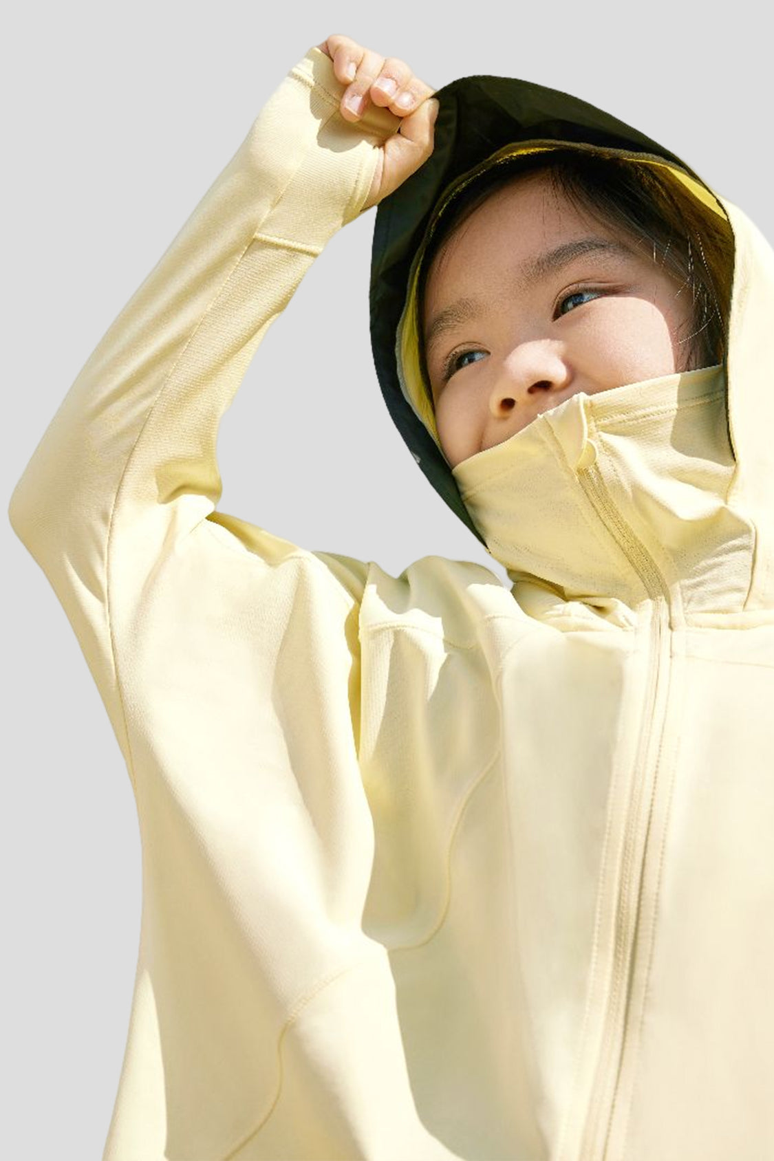 Bicu Shade - Giacca atletica rinfrescante per bambini UPF50+