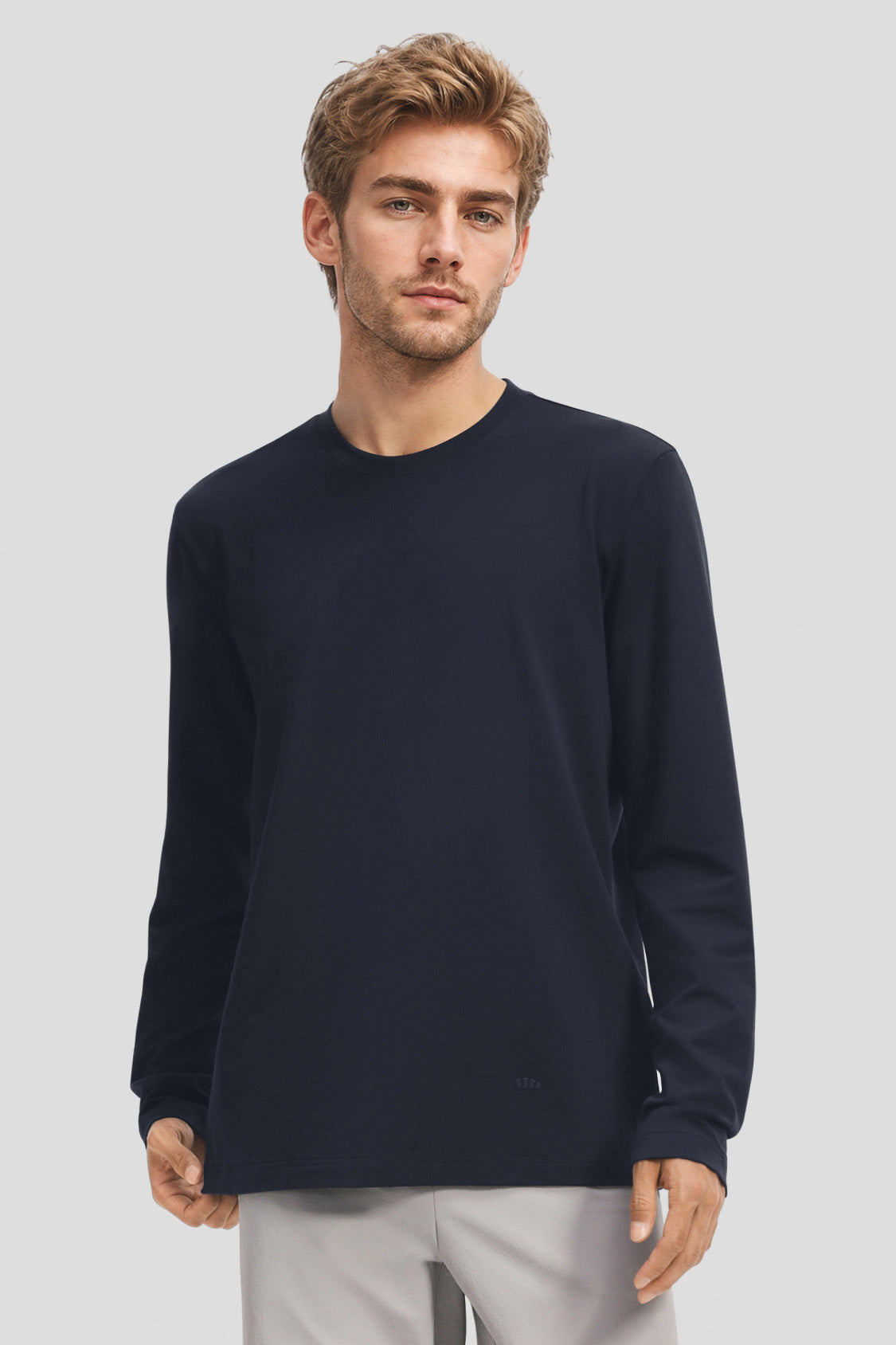 Unisex Stretch Breathable Crew-Neck Long-Sleeve T-Shirt CT013