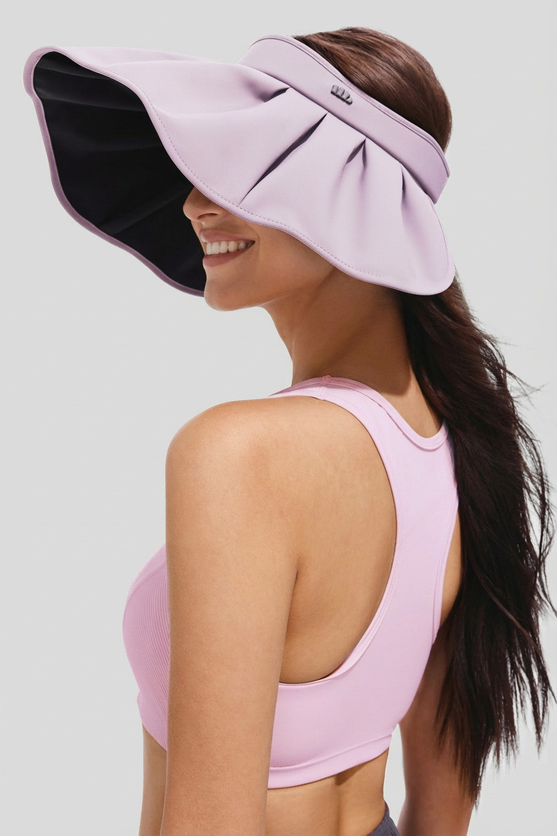 Visiera da sole a conchiglia da donna UPF 100+ BM532