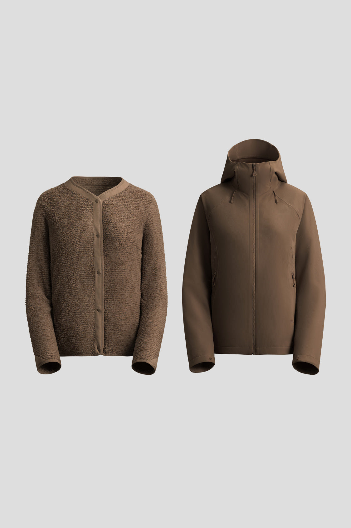 Women's 3-in-1 Ultra-Light Softshell Insulated Jacket (Mid Warmth) ST033