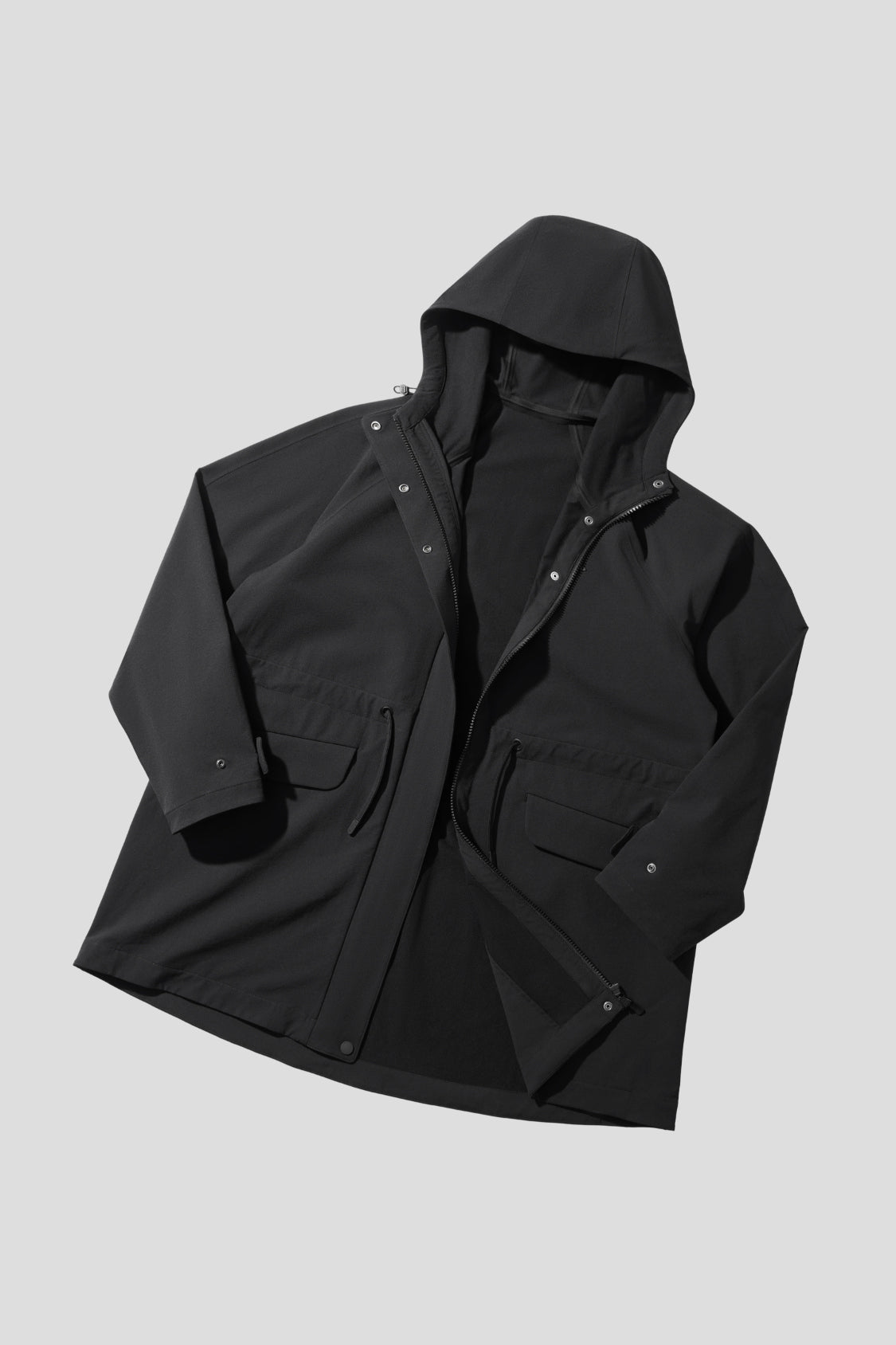 Women's High-Stretch Softshell Trench Coat (Light Warmth) ST027