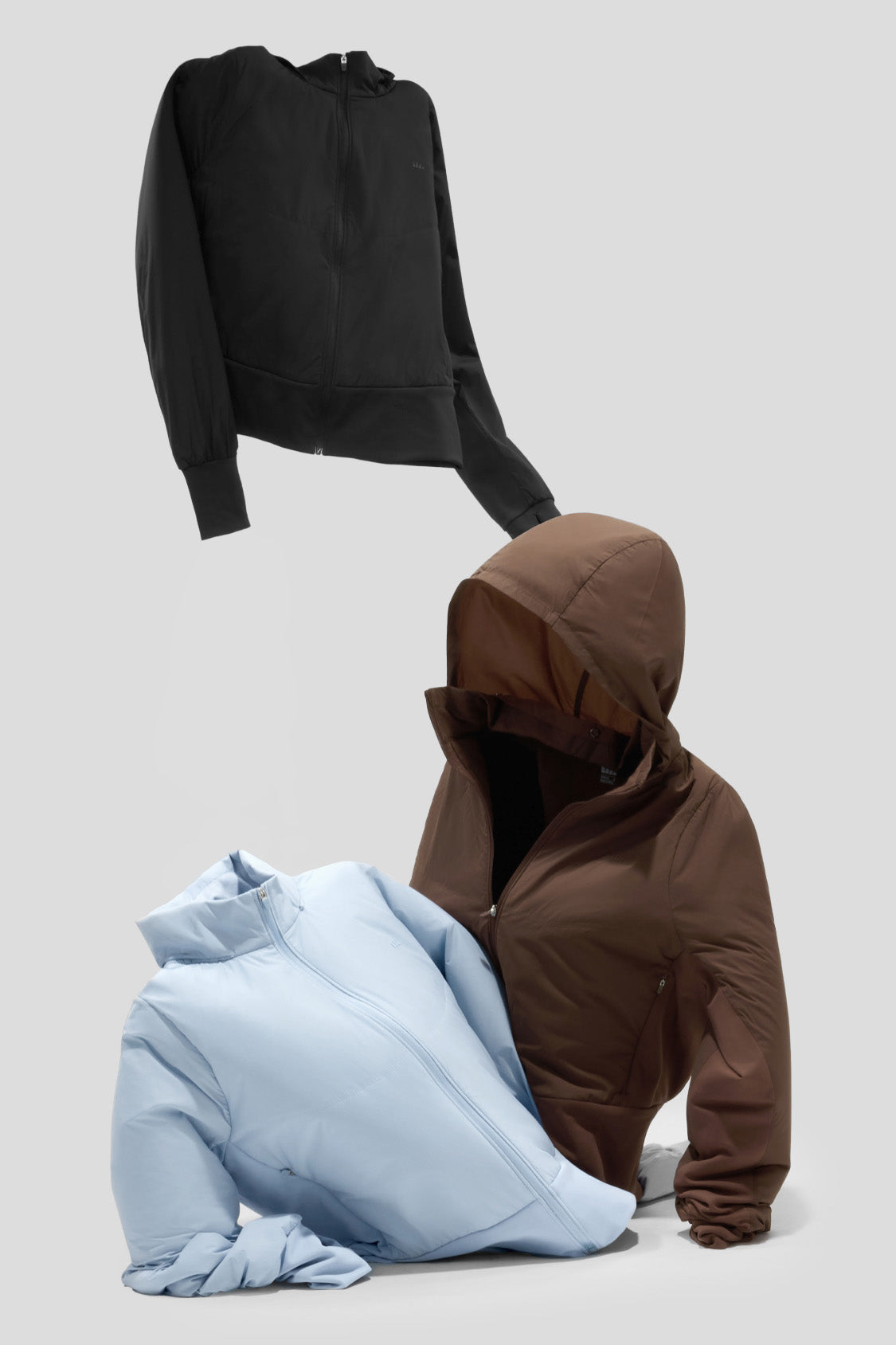 Women's Stretch Cropped Insulated Jacket (Mid Warmth) CL014