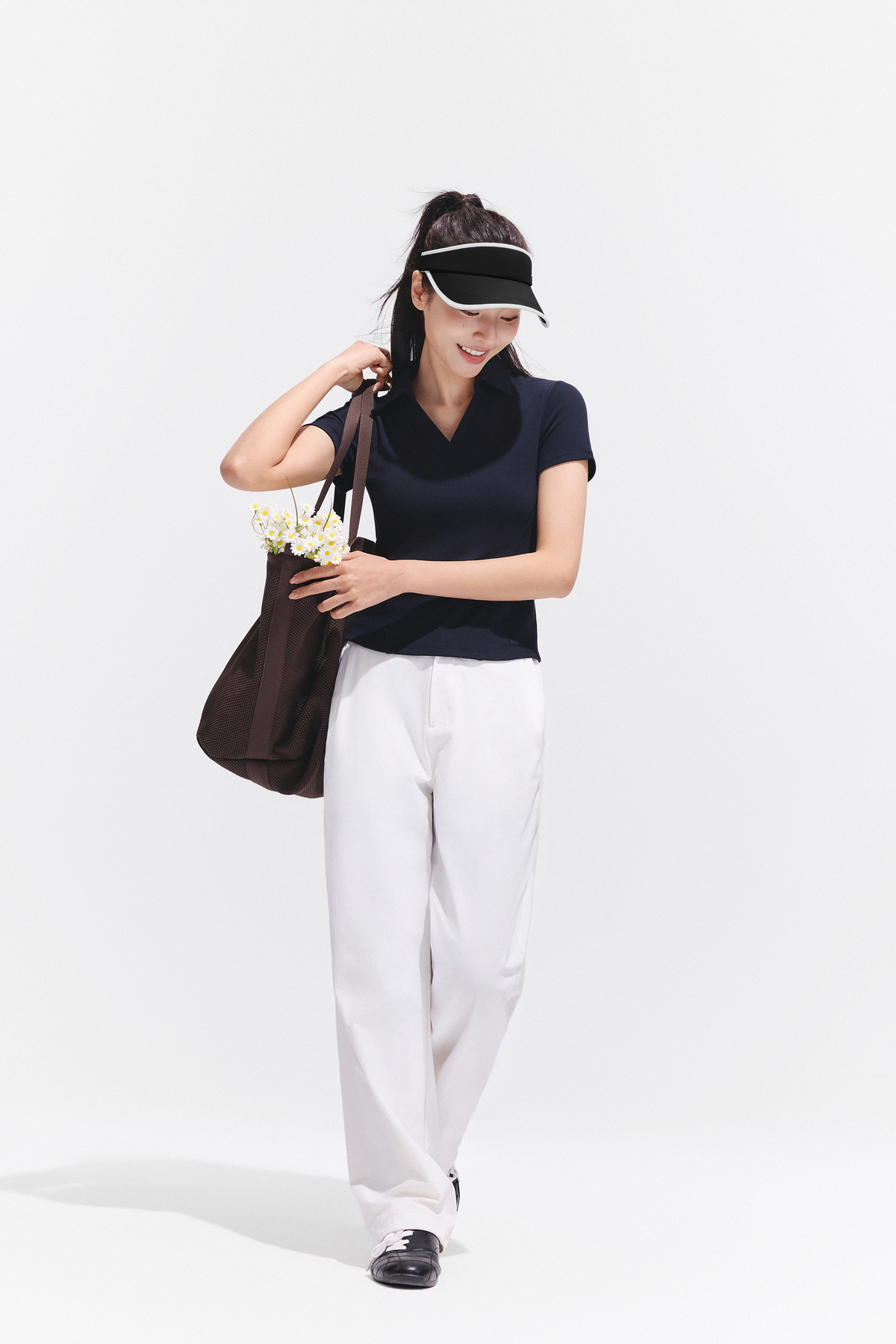 Women's Open-Top UV Sun Hat UPF50+ TS002