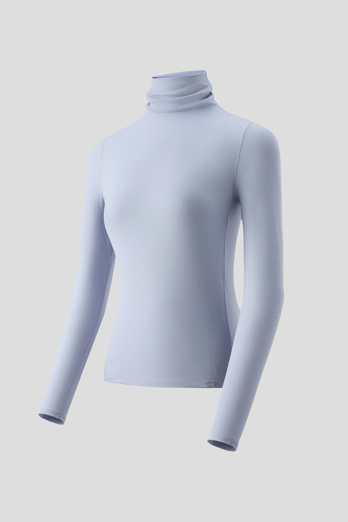 Women's Wool-Blend Turtleneck Base Layer Top (Mid Warmth) HW003