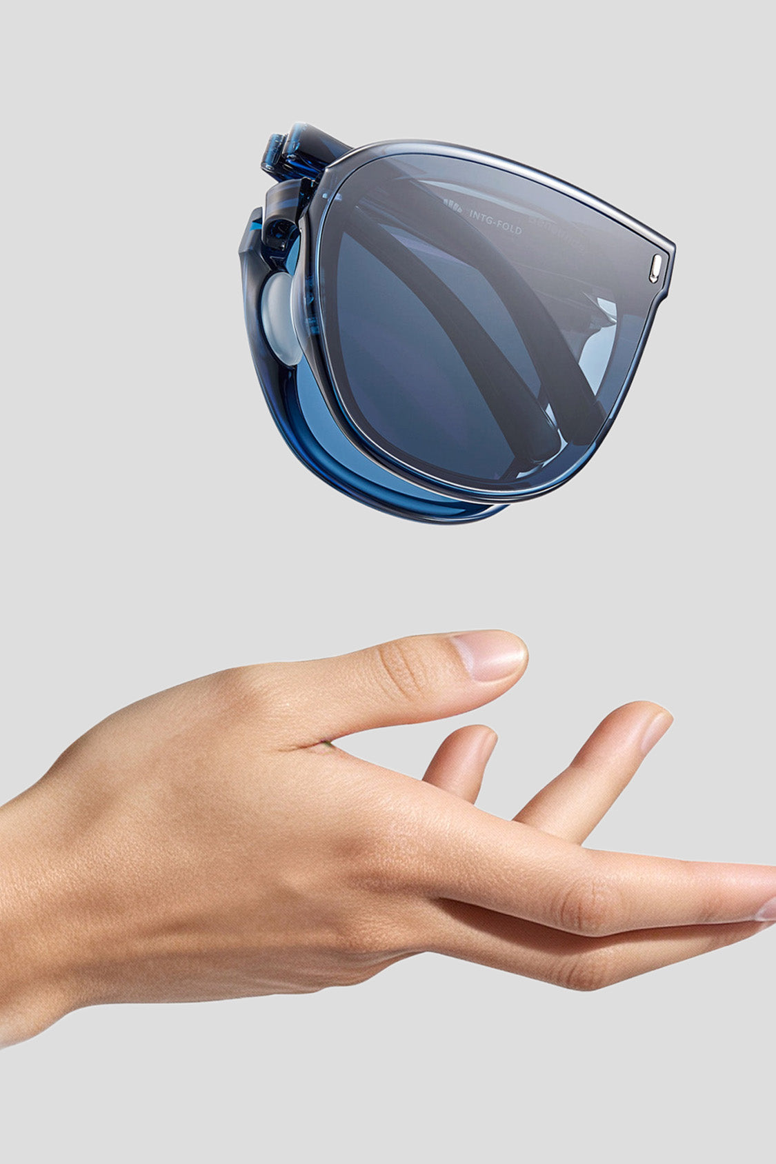 Oversized Square-Round Frame Sunglasses UV 400 FD020/FD421