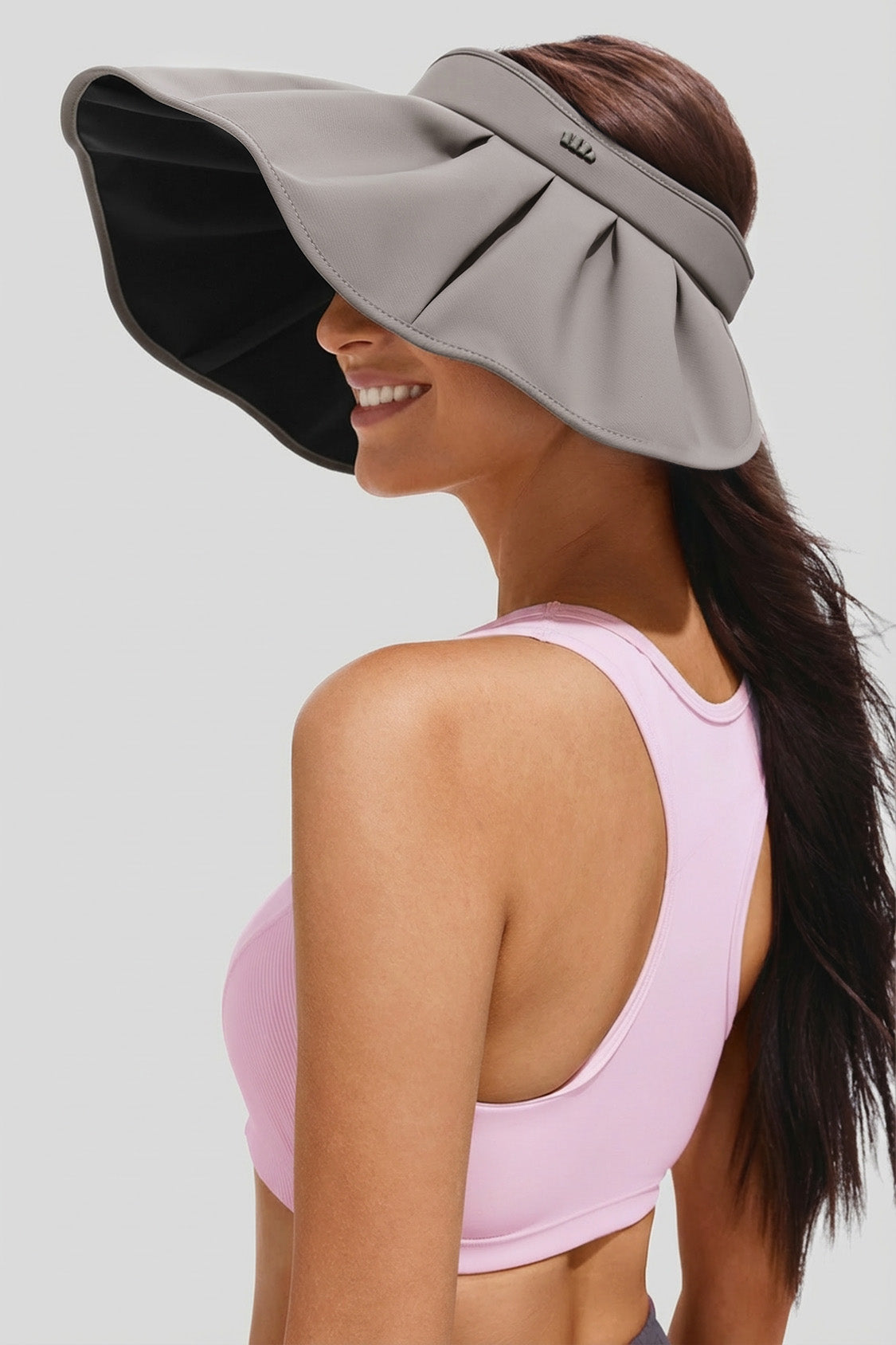 Visiera da sole a conchiglia da donna UPF 100+ BM532