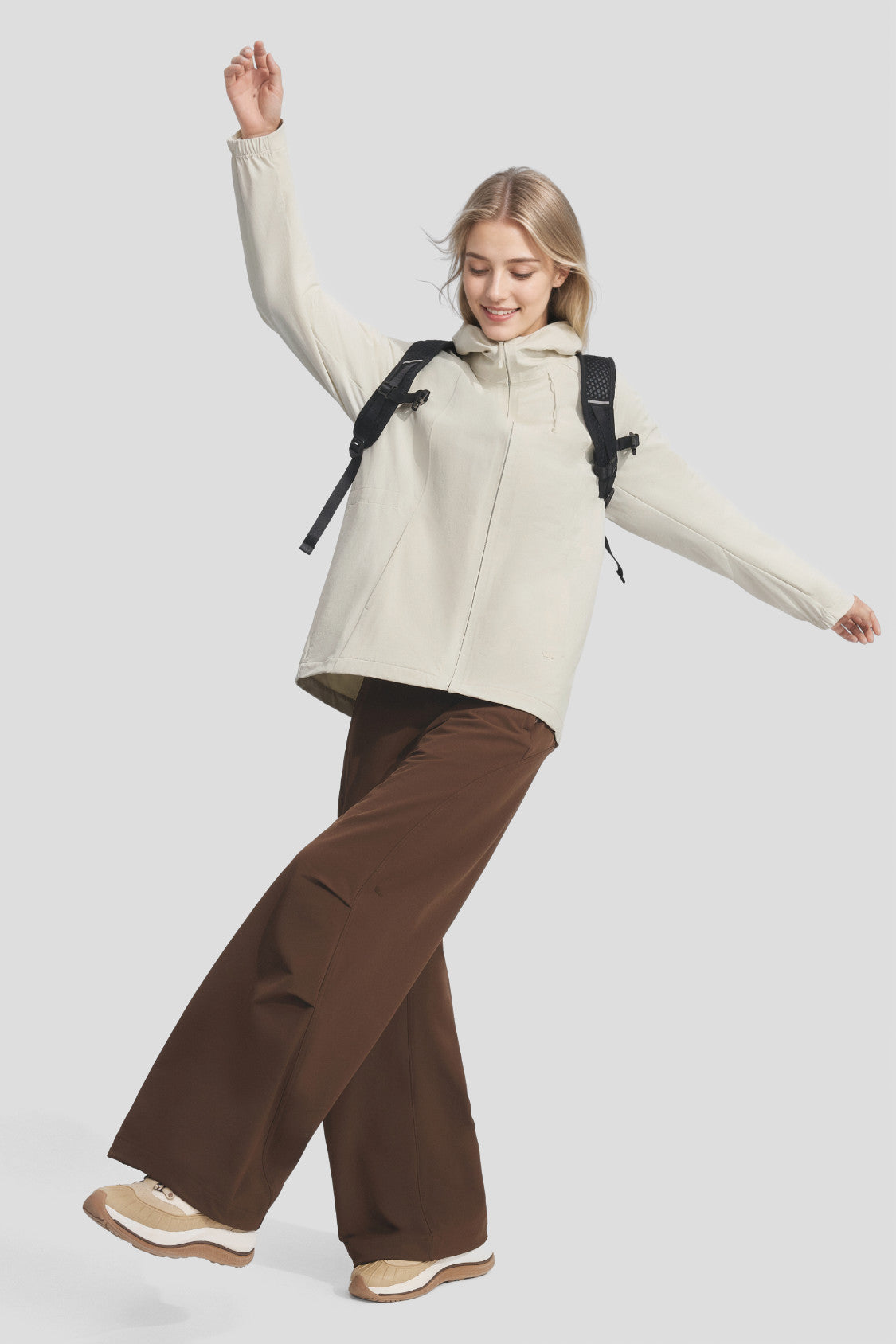 Chaqueta acolchada softshell ultraligera 3 en 1 para mujer (alta calidez) ST035