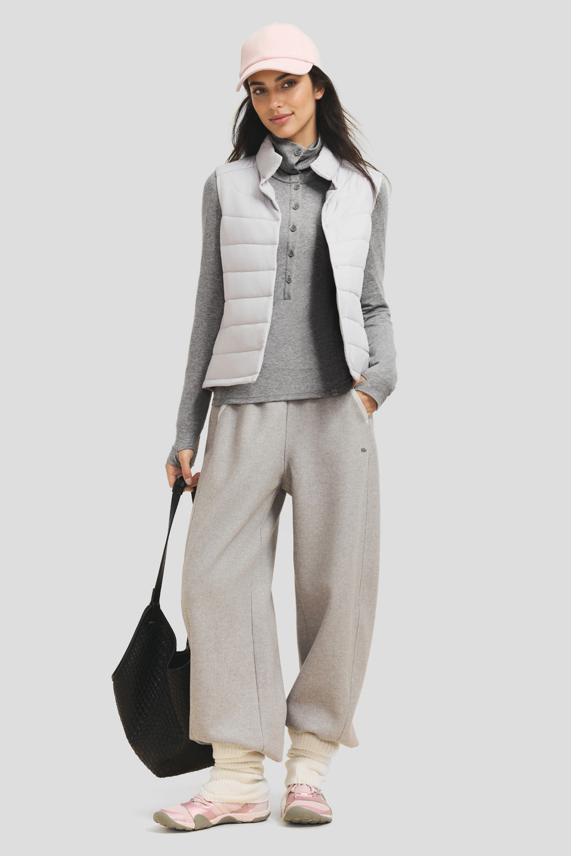 Women's Wool-Blend Collared Base Layer Top (Mid Warmth) HW001