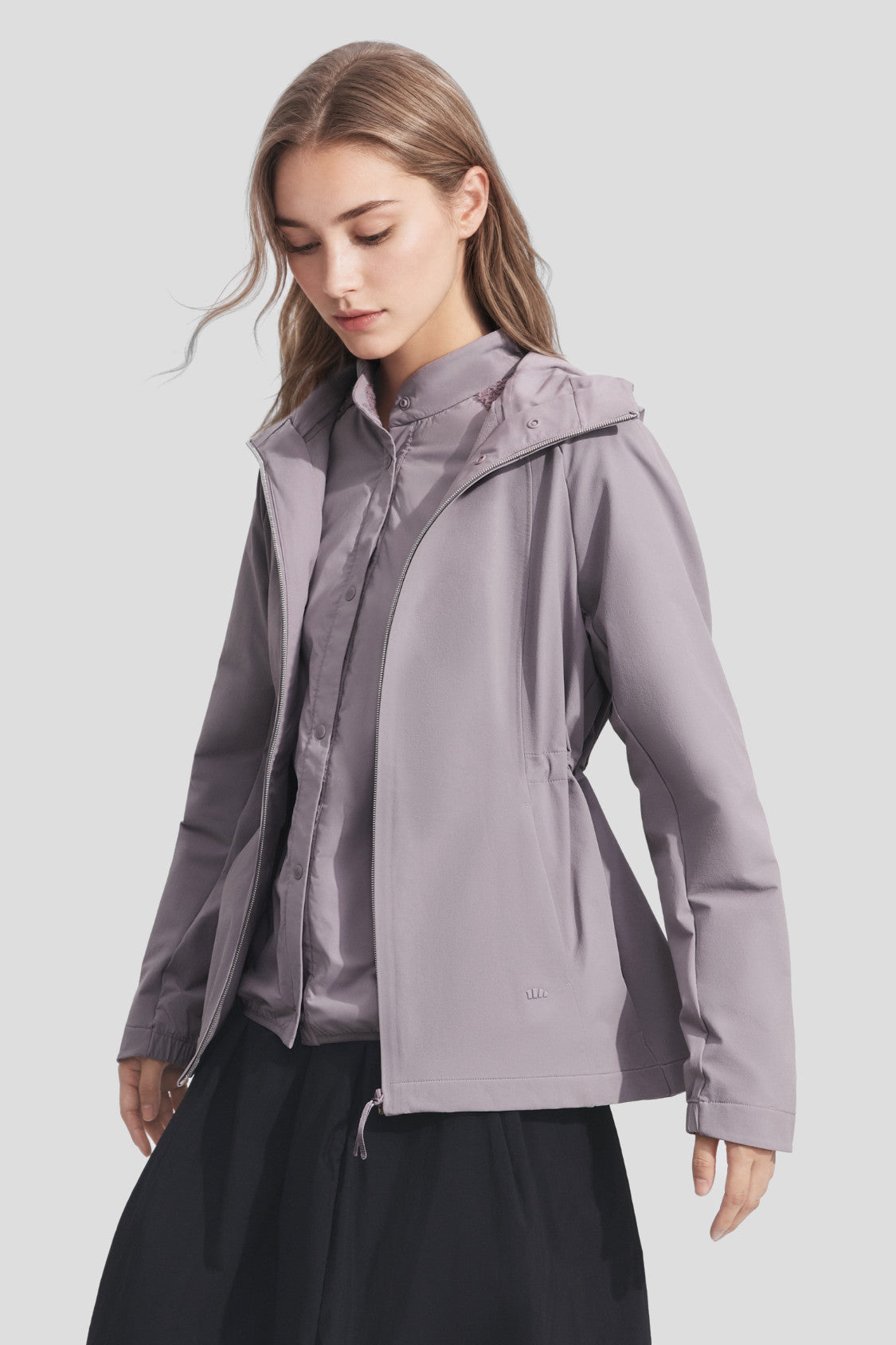 Women's 3-in-1 Ultra-Light Softshell Insulated Jacket (High Warmth) ST035