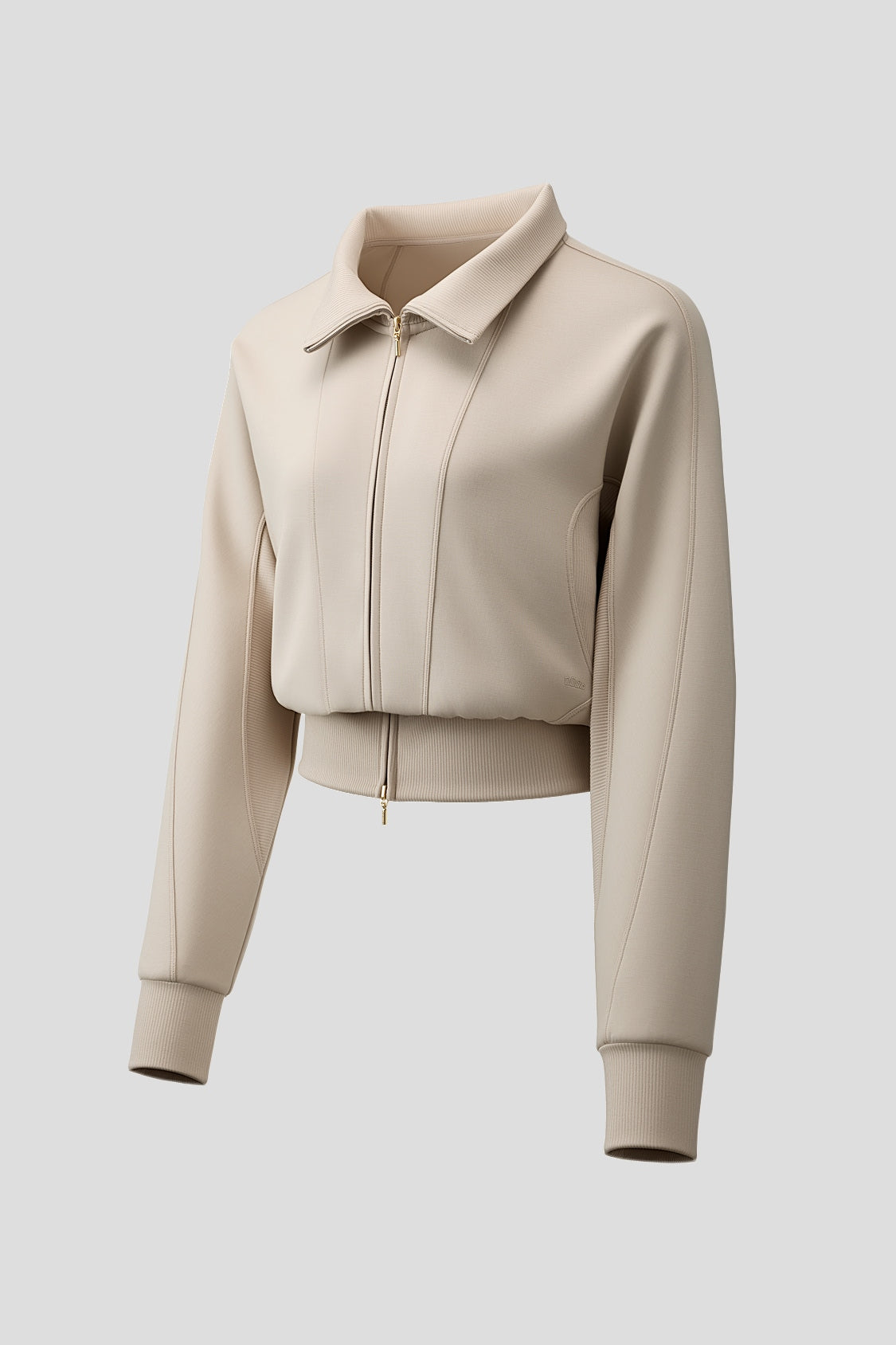 Women's Slim-Fit Full-Zip Sweatshirt HE021