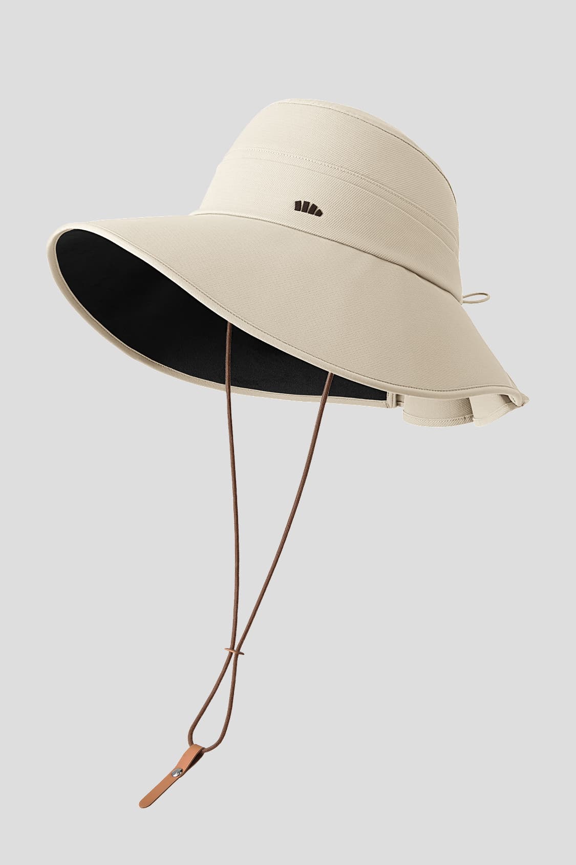 Wide-Brim Sun Protection Bucket Hat UPF50+ WR013