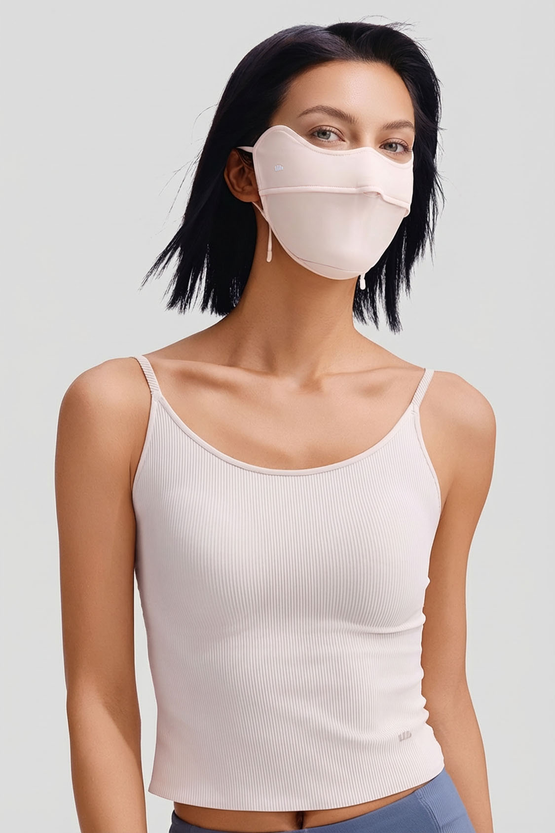 Mascarilla facial refrescante con protección solar para mujer UPF 50+ AL833