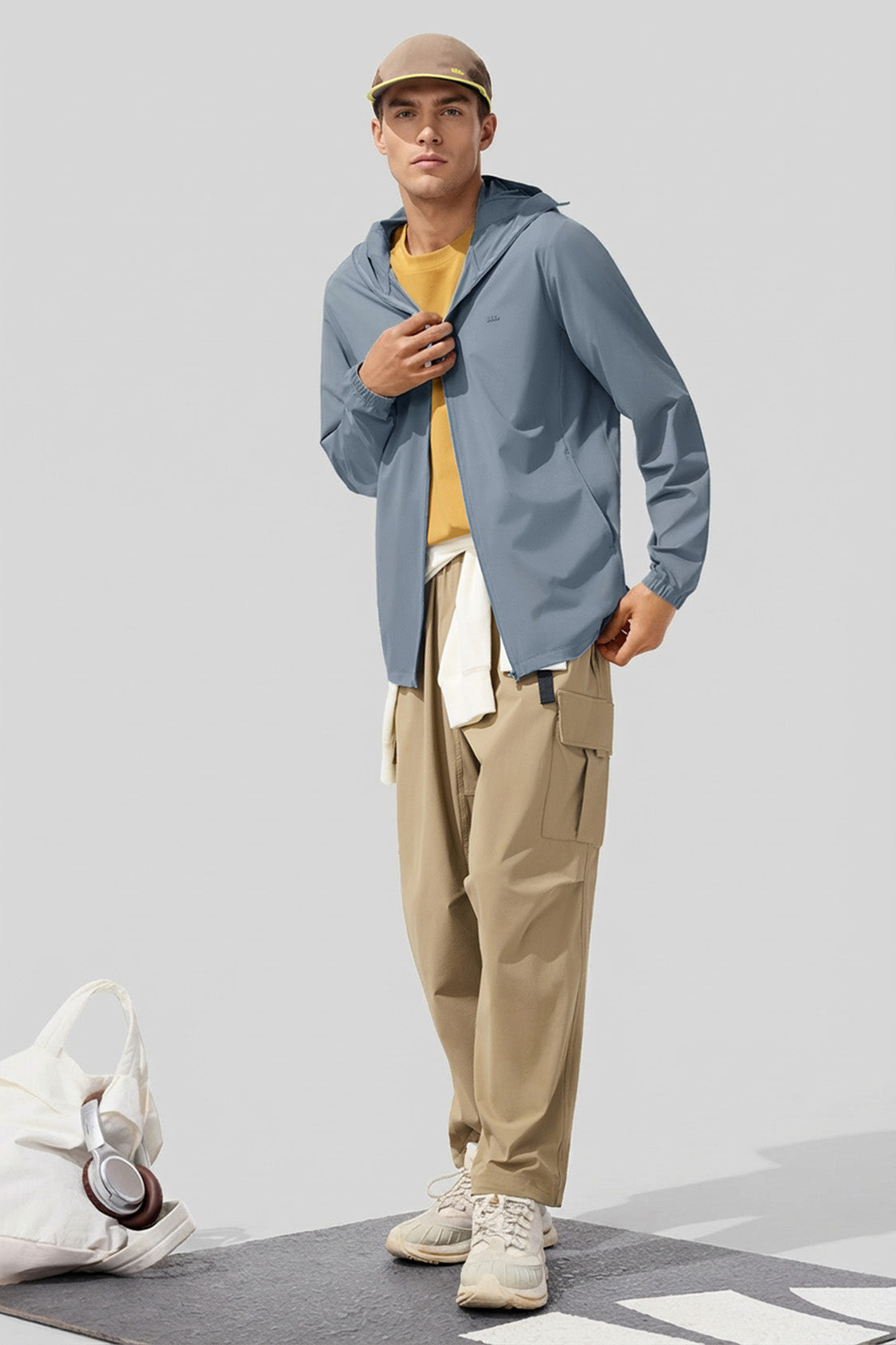 Men's Cooling Sun Protection Jacket UPF 100+ AL936
