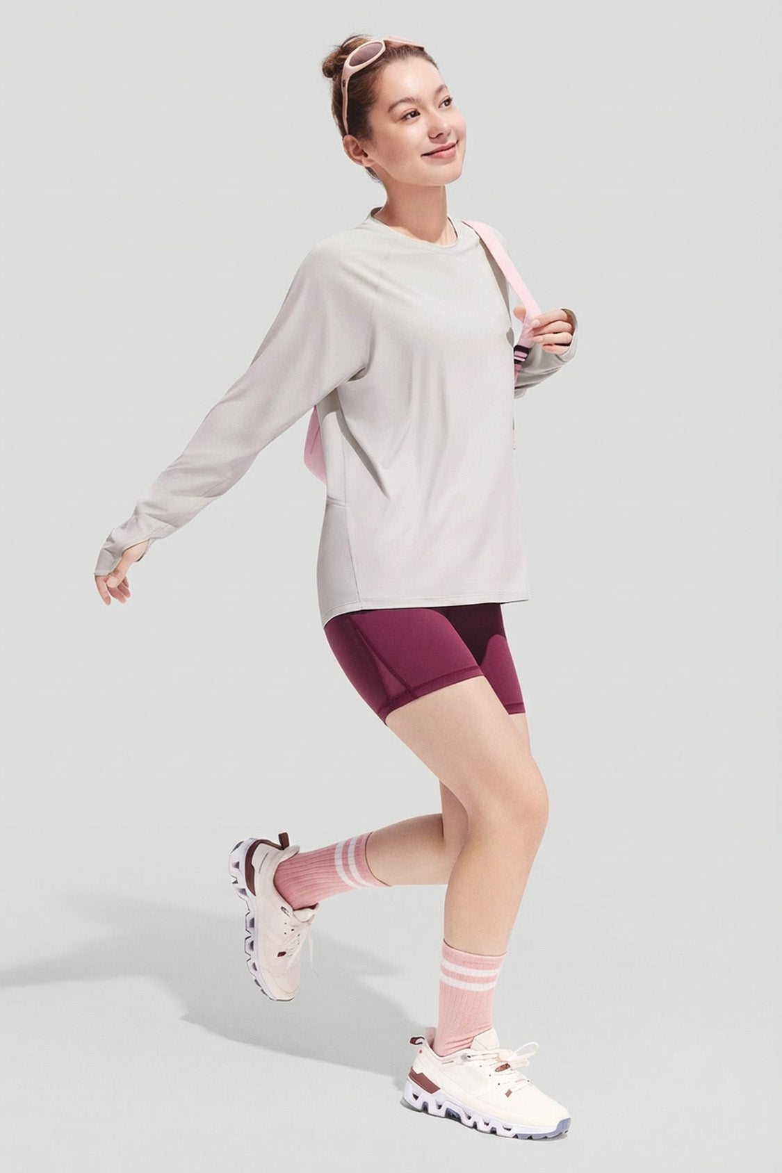 Women's Breathable Sun Protection Long-Sleeve Tee UPF 50+ AS001