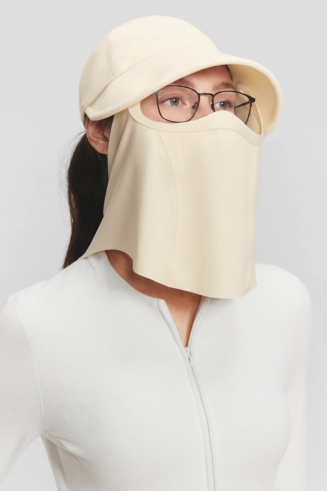 Women's Zone-Shielded Face-Covering Sun Hat WD004