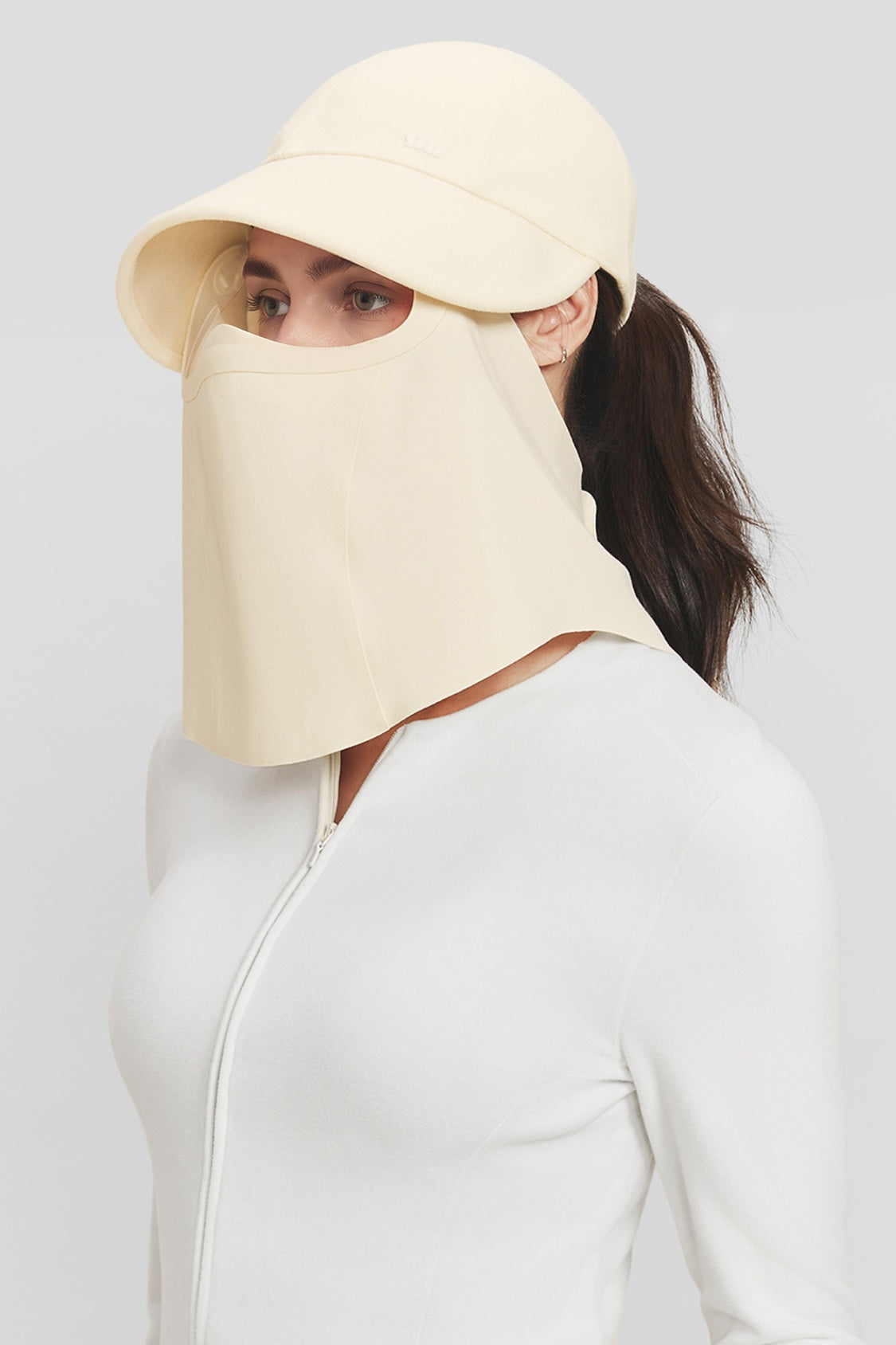 Women's Zone-Shielded Face-Covering Sun Hat WD004