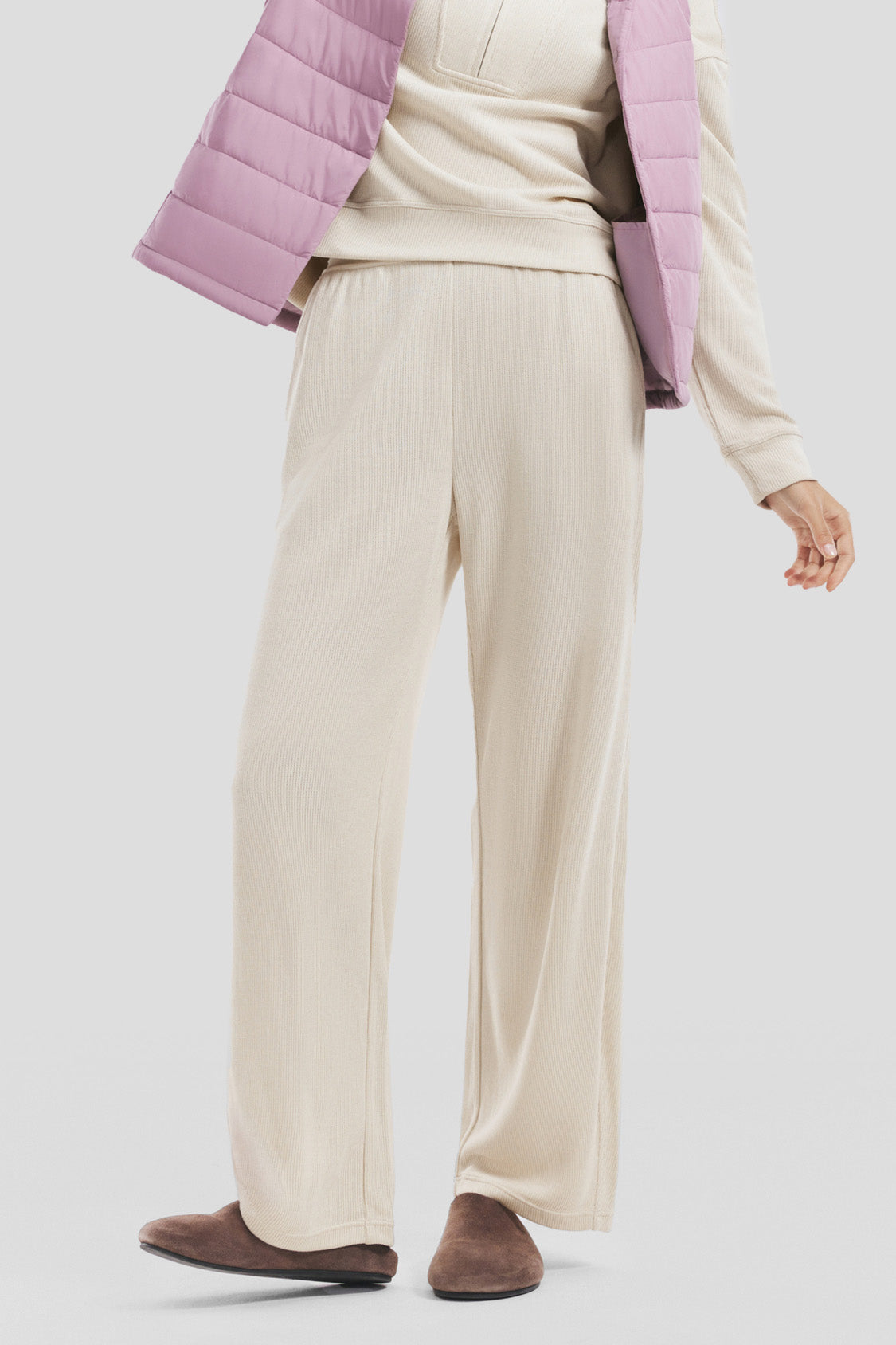 Conjunto de estar de punto transpirable para mujer AF012/AF014