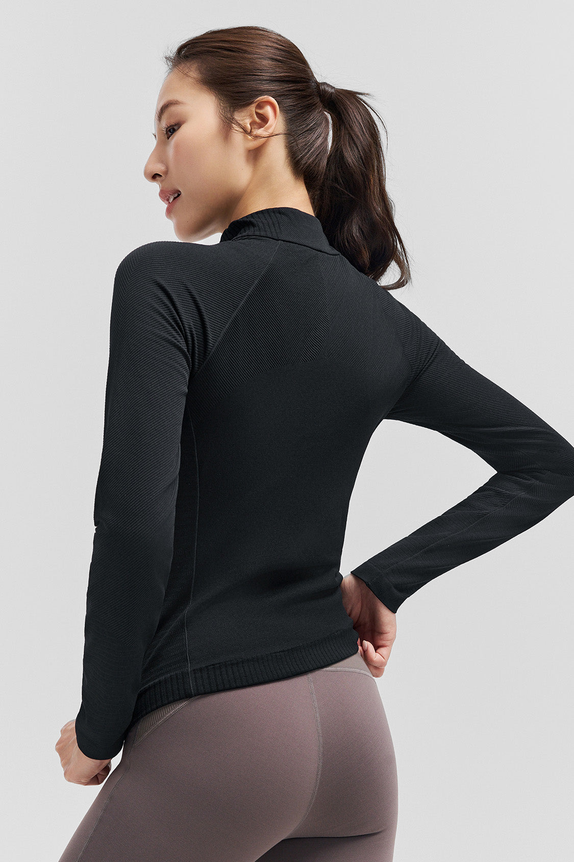 Women's Double-Layer Slim-Fit Jacket HE005