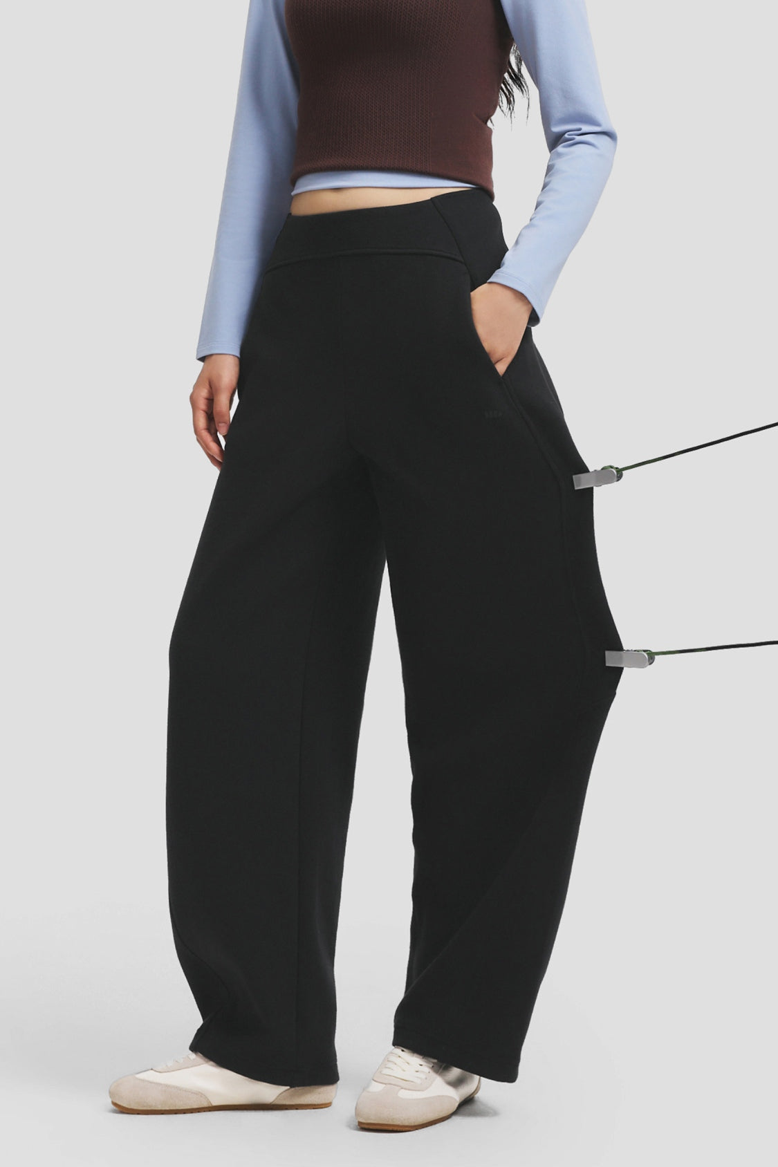 Women's High-Stretch Relaxed-Fit Pants EL009/EL014