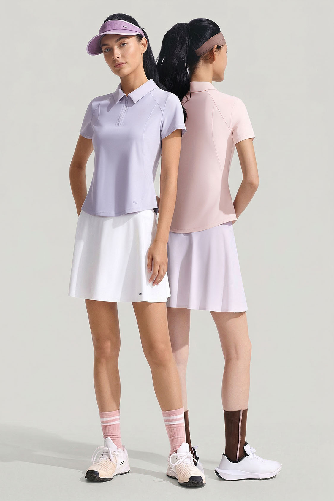 Women's Half-Zip Performance Polo CC003