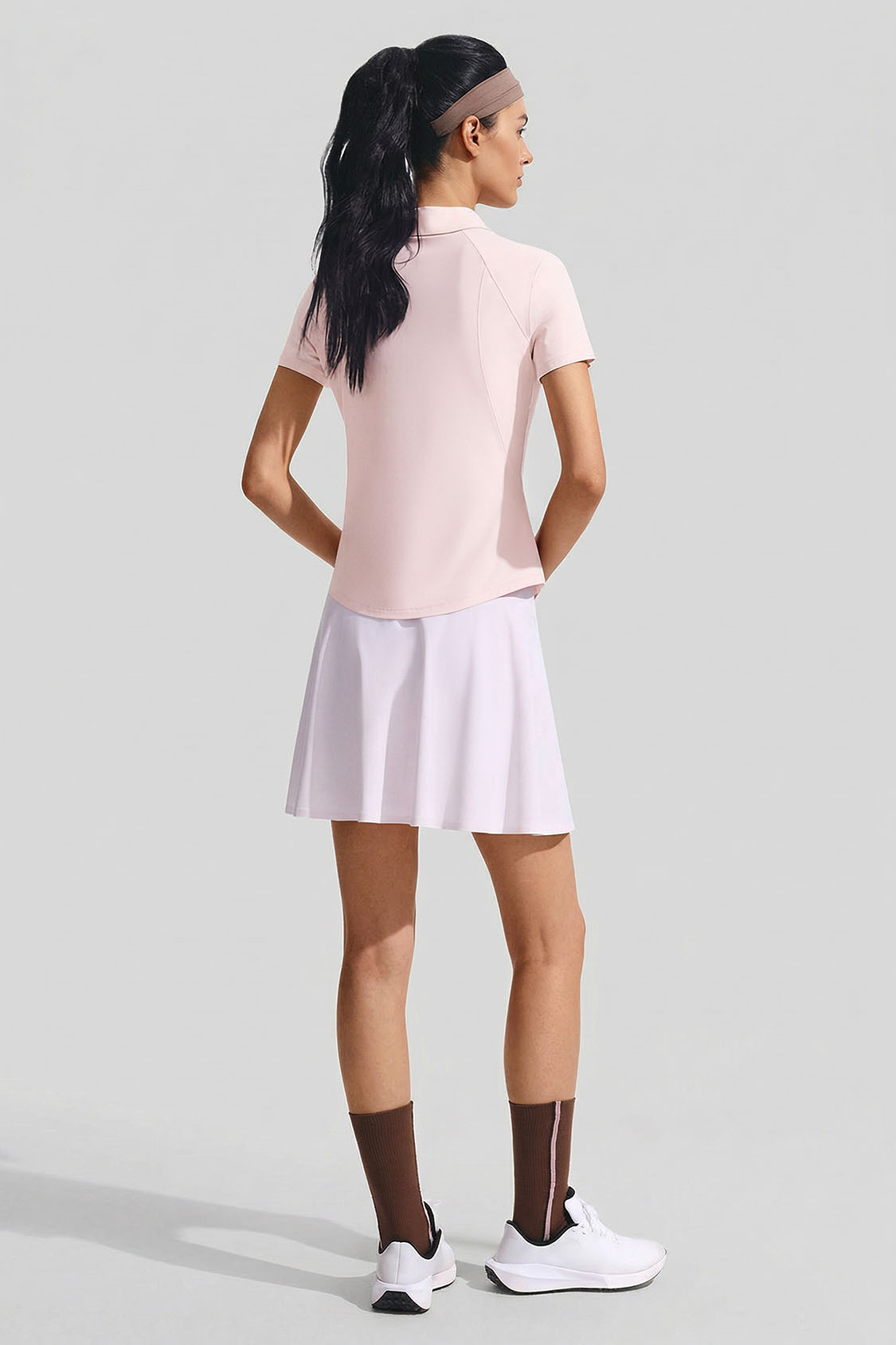 Women's Half-Zip Performance Polo CC003